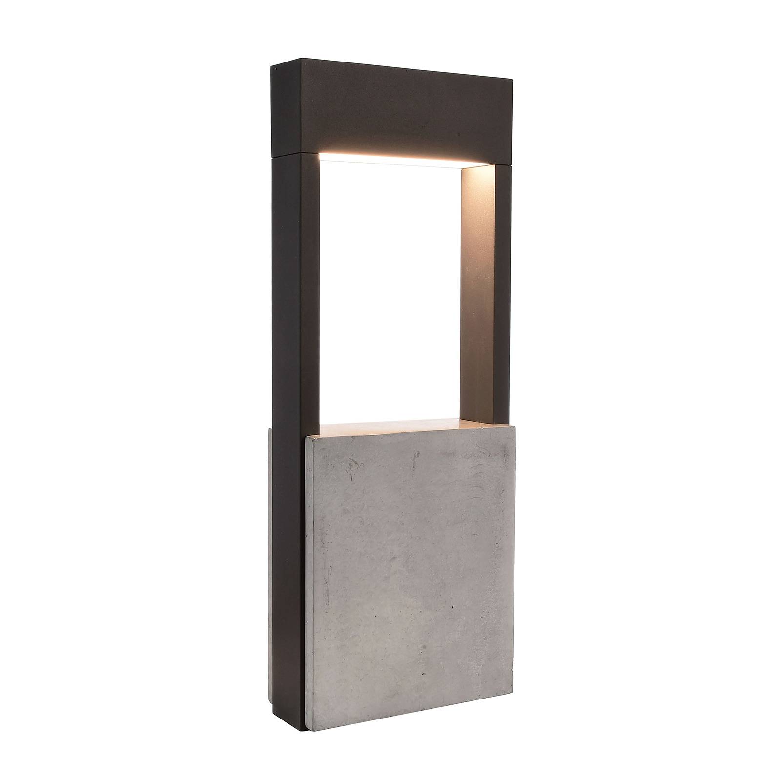 LED-pollarivalo Chertan betonielementti, 45 cm