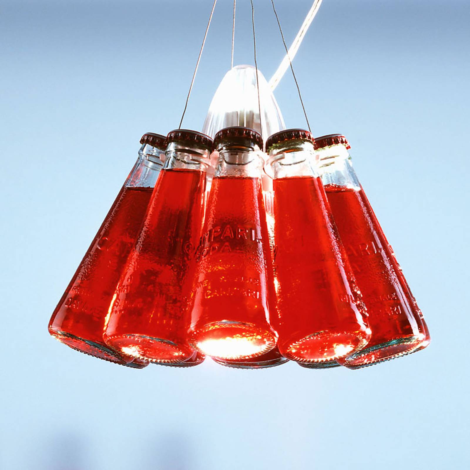 Ingo Maurer Campari Light – riippuvalaisin, 400 cm