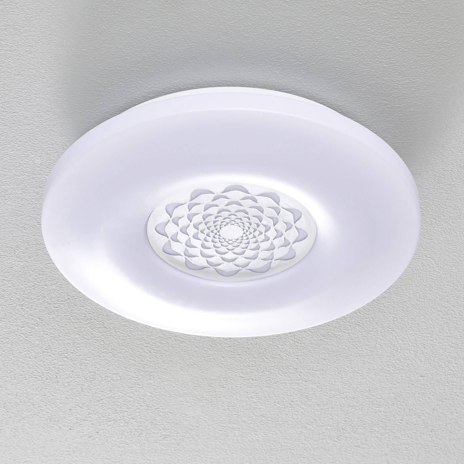 EGLO connect Capasso-C -LED-kattovalaisin kuvioitu