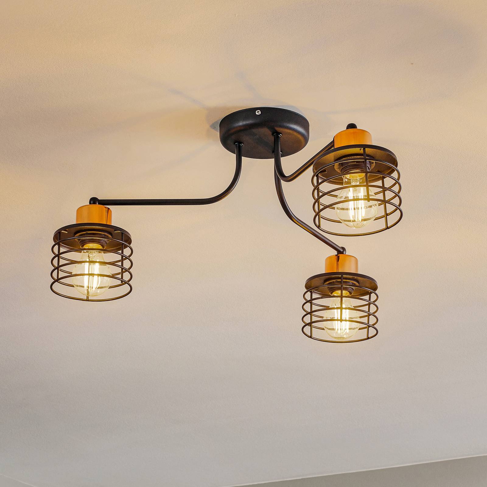 Kattovalaisin Edison, 3-lamppuinen