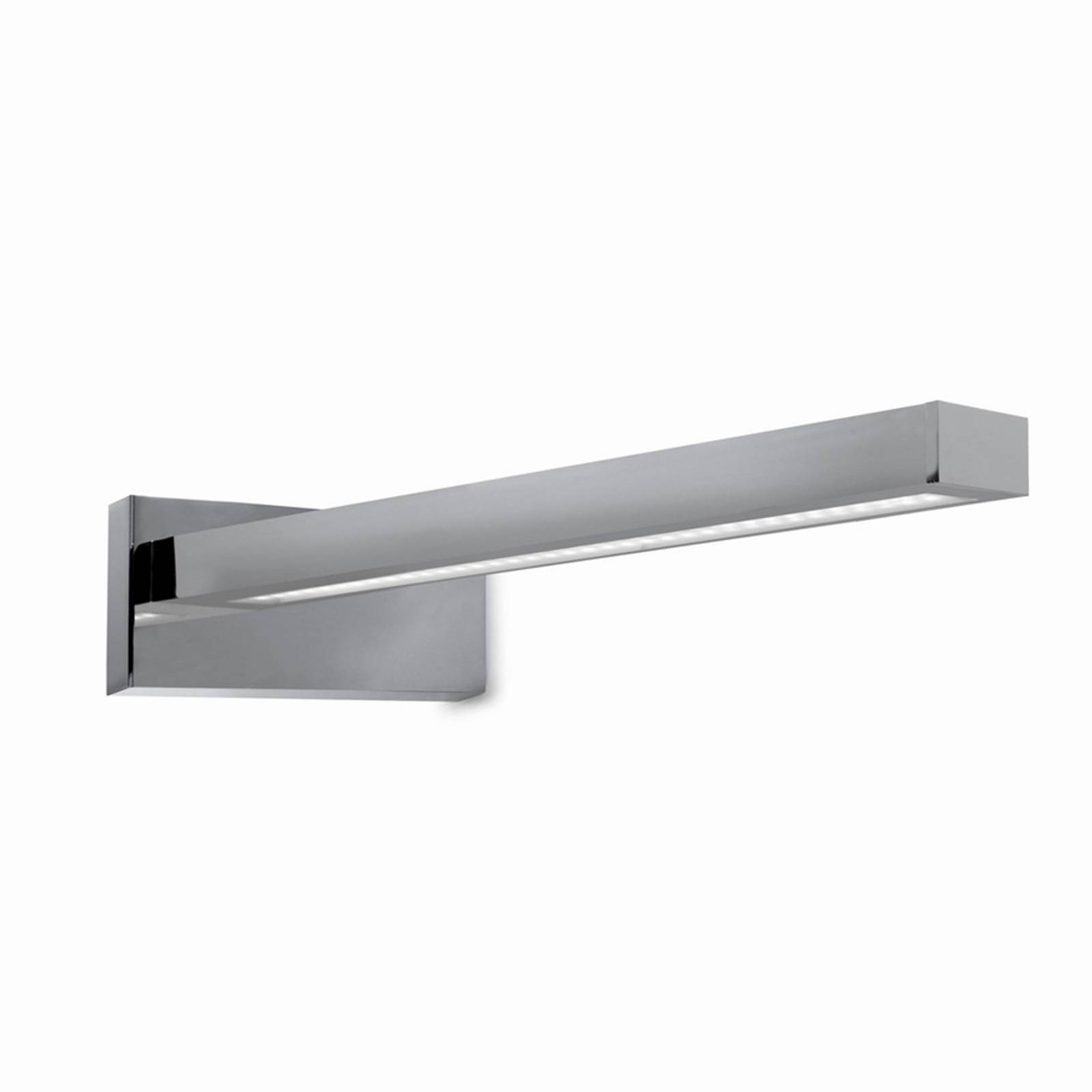 Himmennettävä Clau-seinävalaisin 10 W LED, kromi