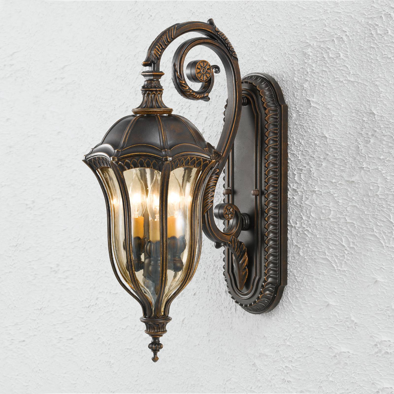 Ulkoseinävalaisin Baton Rouge, varsi 57,8 cm