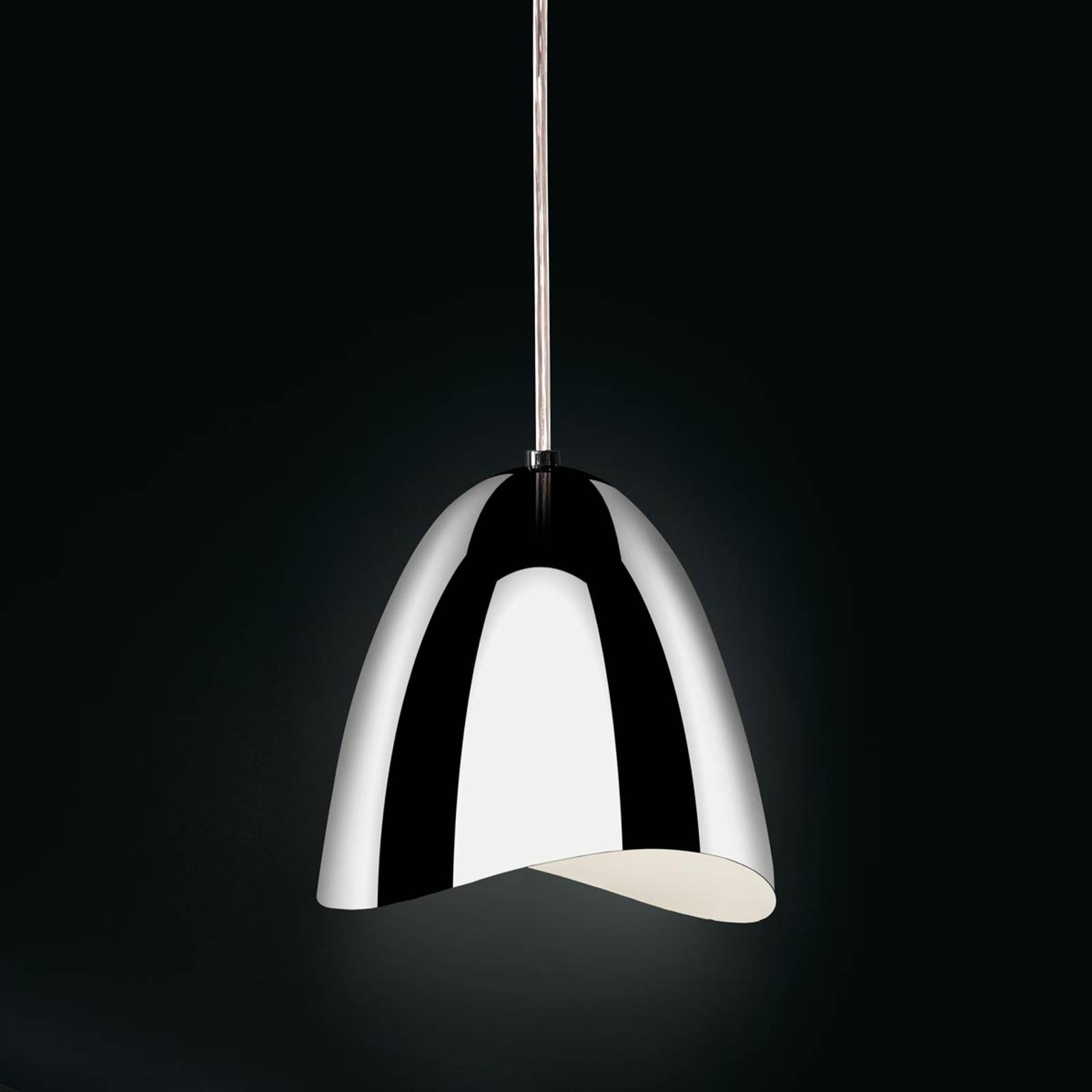 Kromattu LED-riippuvalaisin Mirage