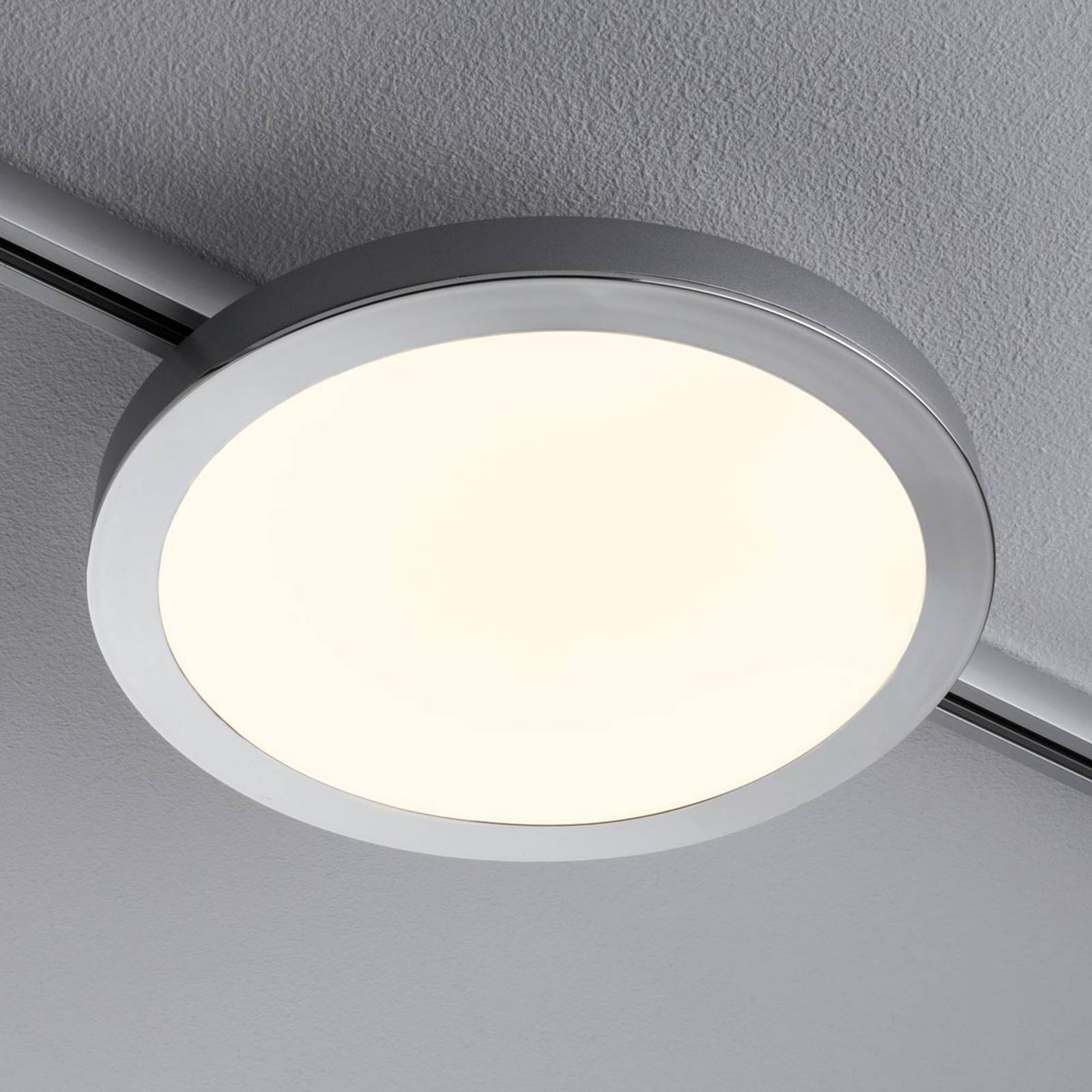 Paulmann URail Spin -LED-paneeli, mattakromi