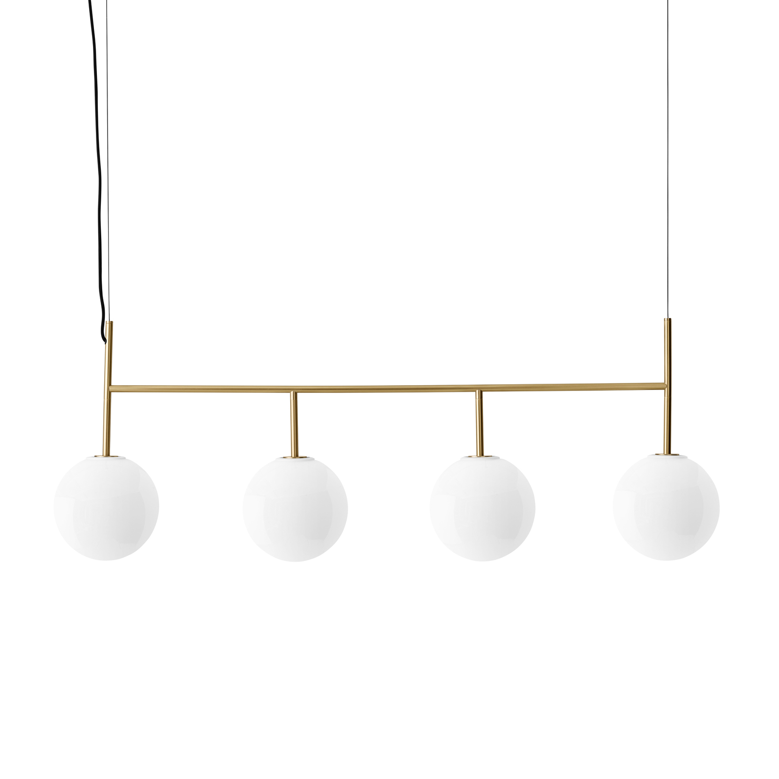 Menu TR Bulb -riippuvalo, 4-lamp., messinki/kiilto
