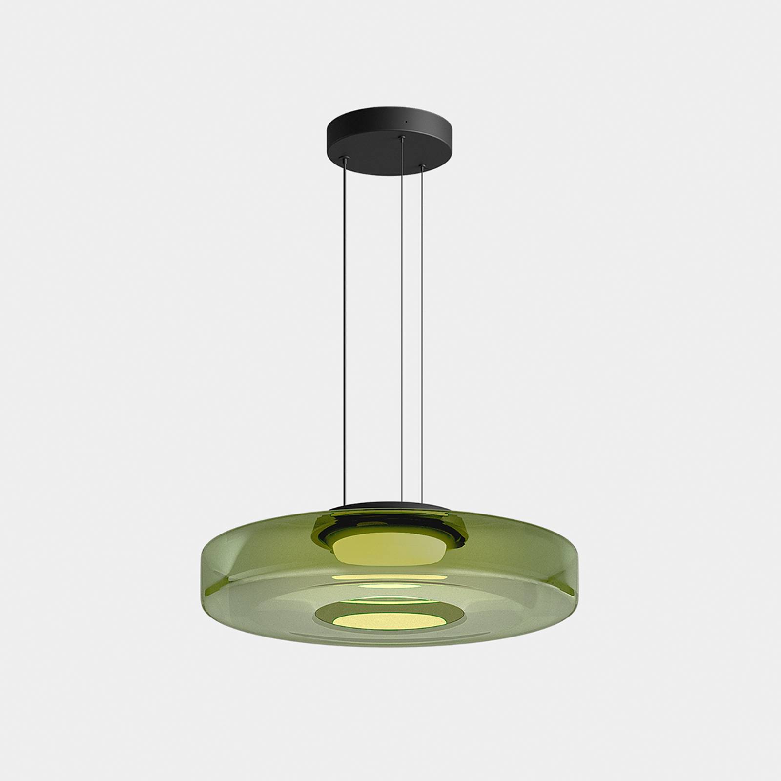 LEDS-C4 Strada-riippuvalo Phase K13cm Ø50cm vihreä