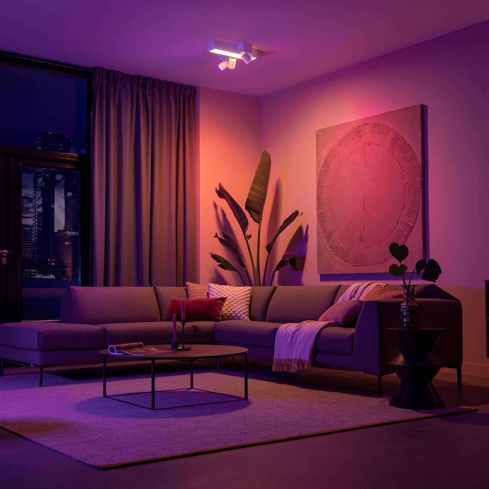 Philips Hue Centris Cross 3-lamppuinen valkoinen