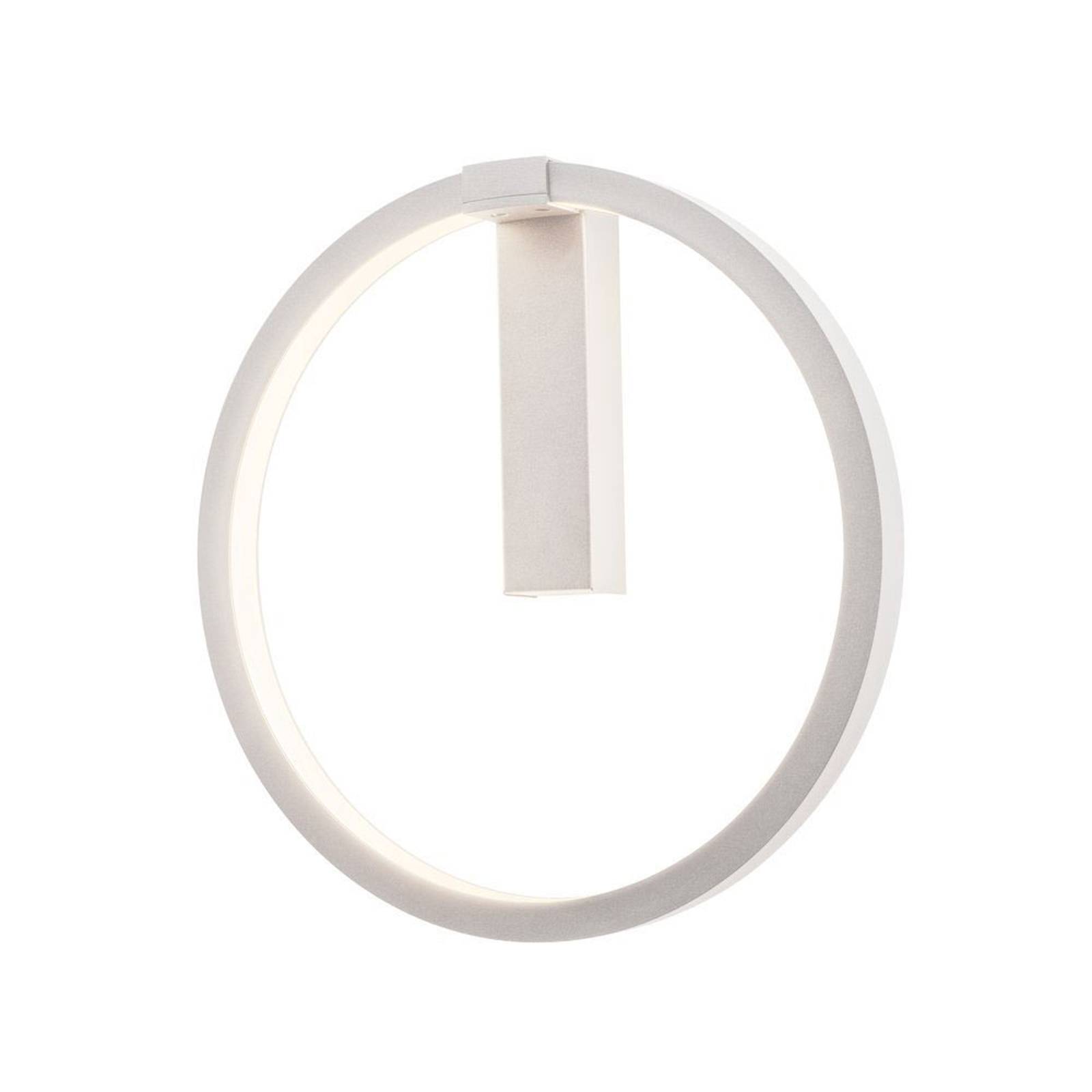 SLV One -LED-seinävalaisin, DALI, valkoinen Ø40 cm