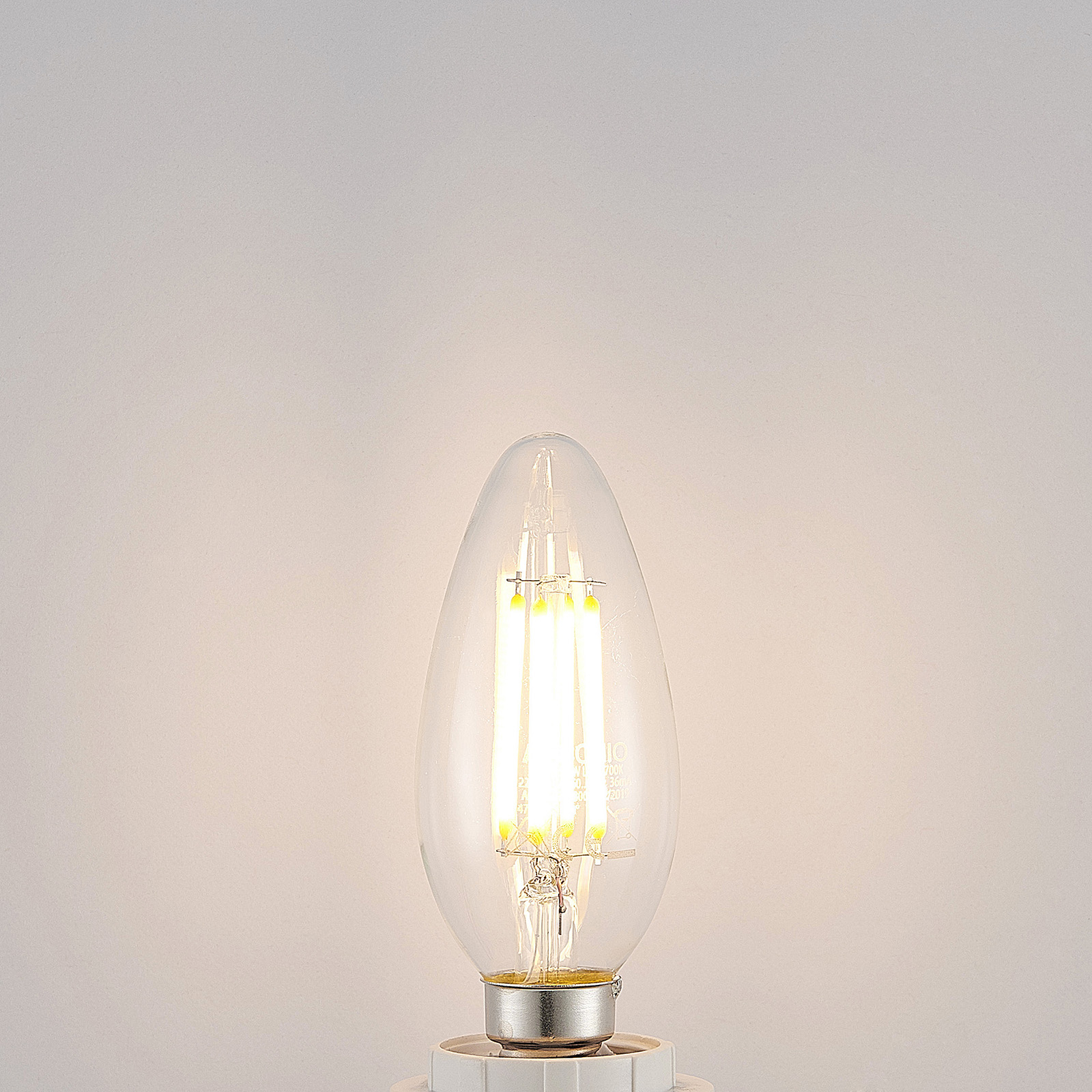 LED-lamppu E14 filamentti 4 W 2 700 K, 3-v. himm.