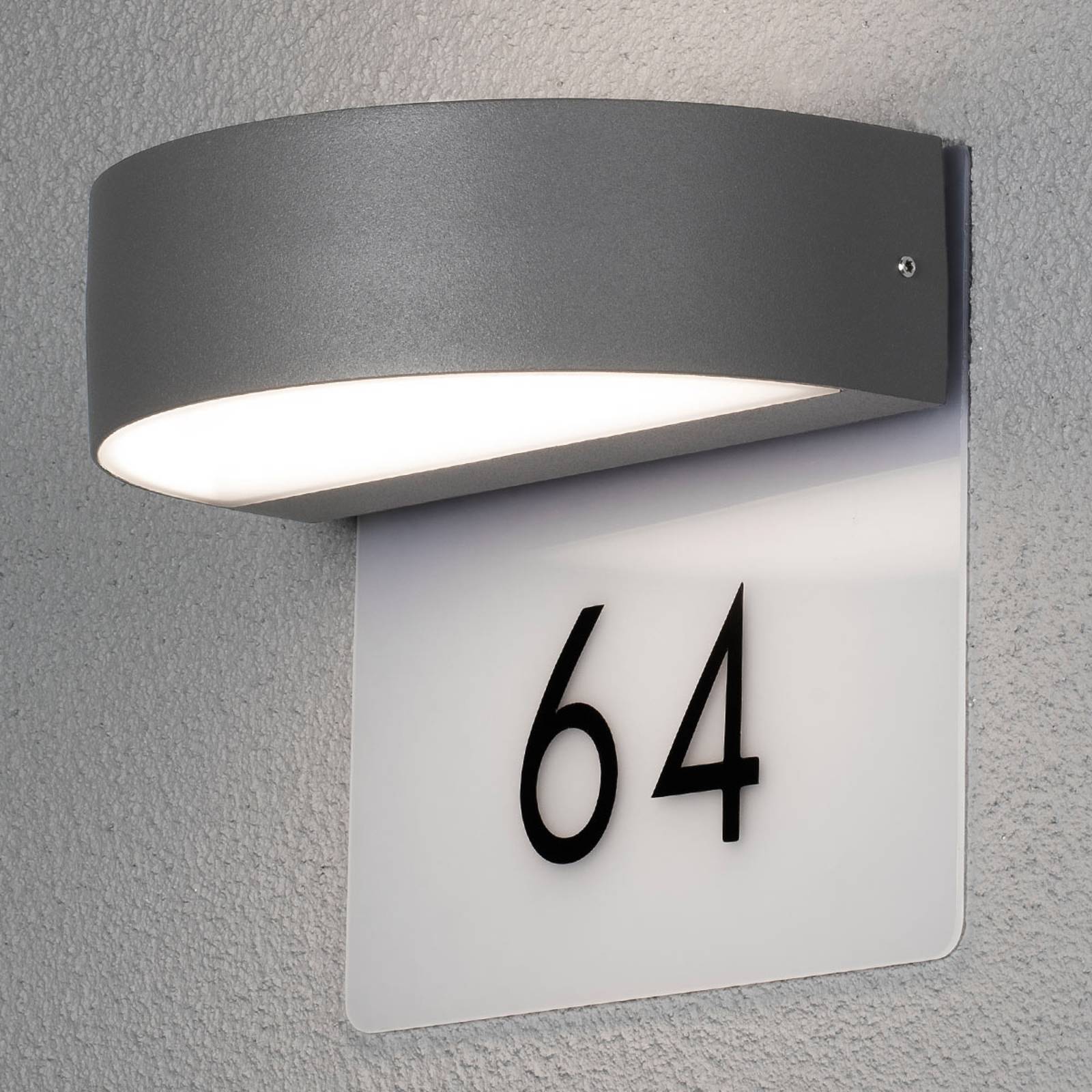 Moderni LED-talonnumerovalaisin Monza, sis. luvut