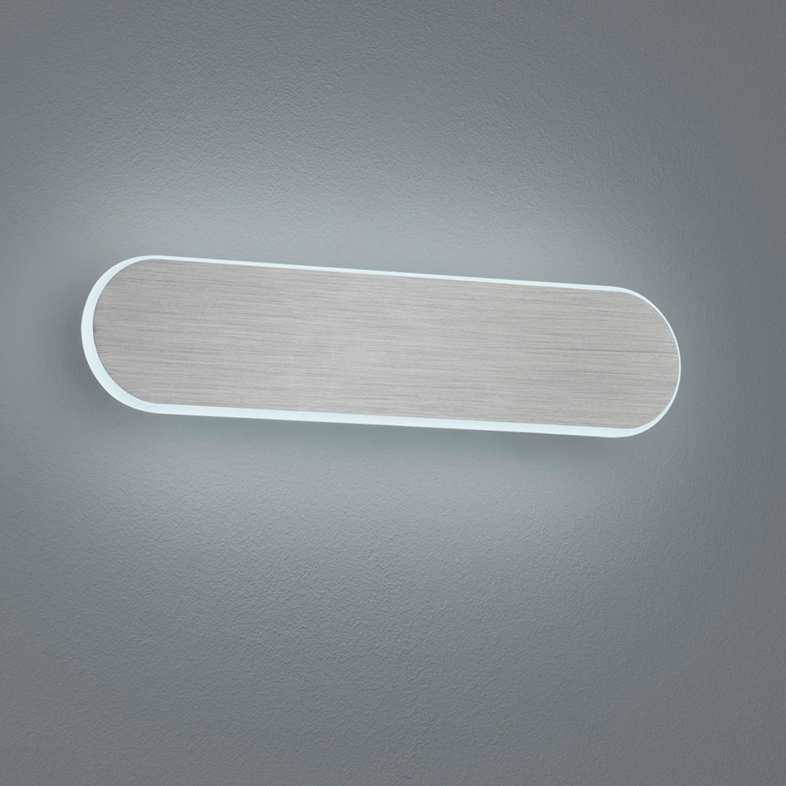 LED-seinävalo Carlo, Switchdim, 35cm, mattanikkeli