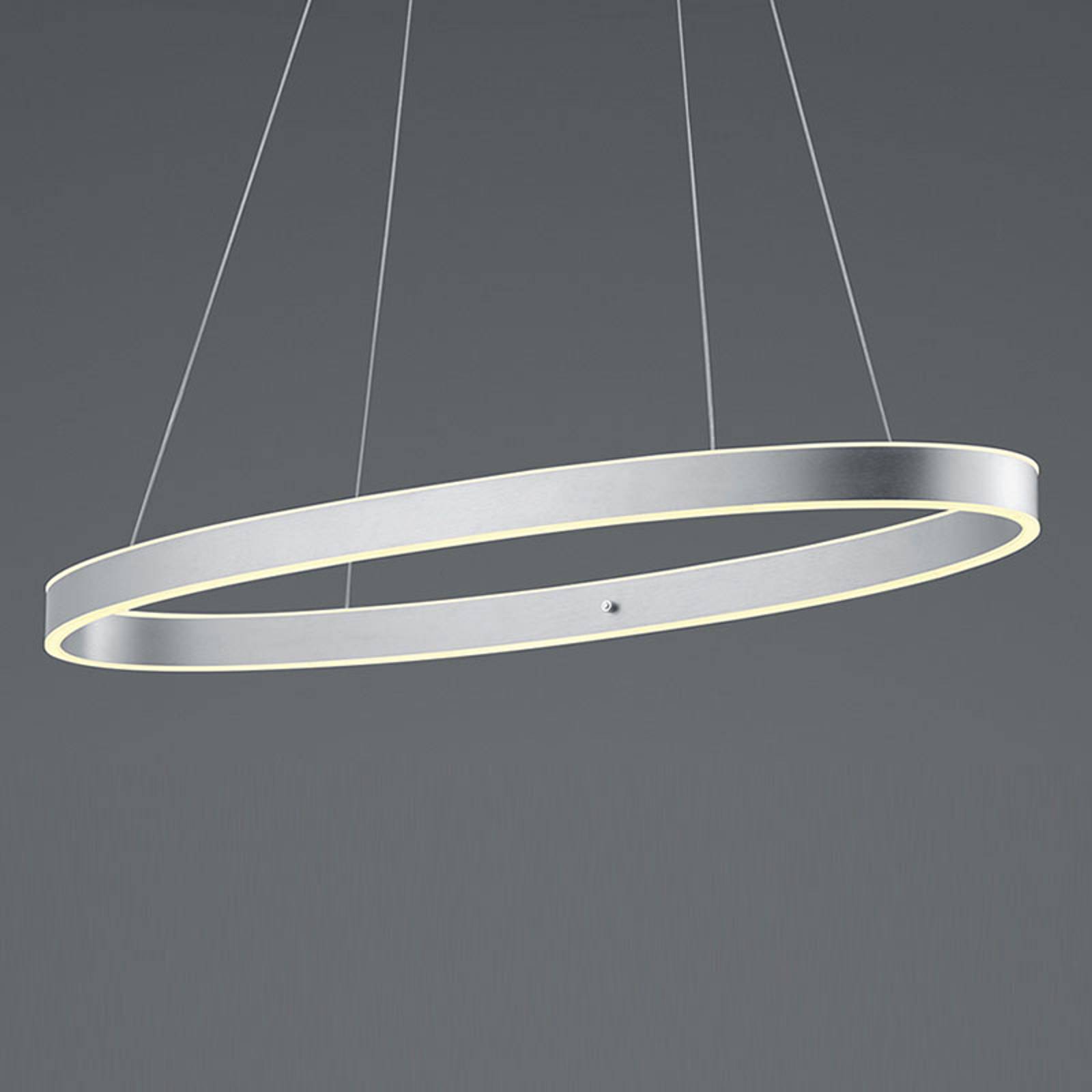 B-Leuchten Delta LED-riippuvalaisin matta alumiini