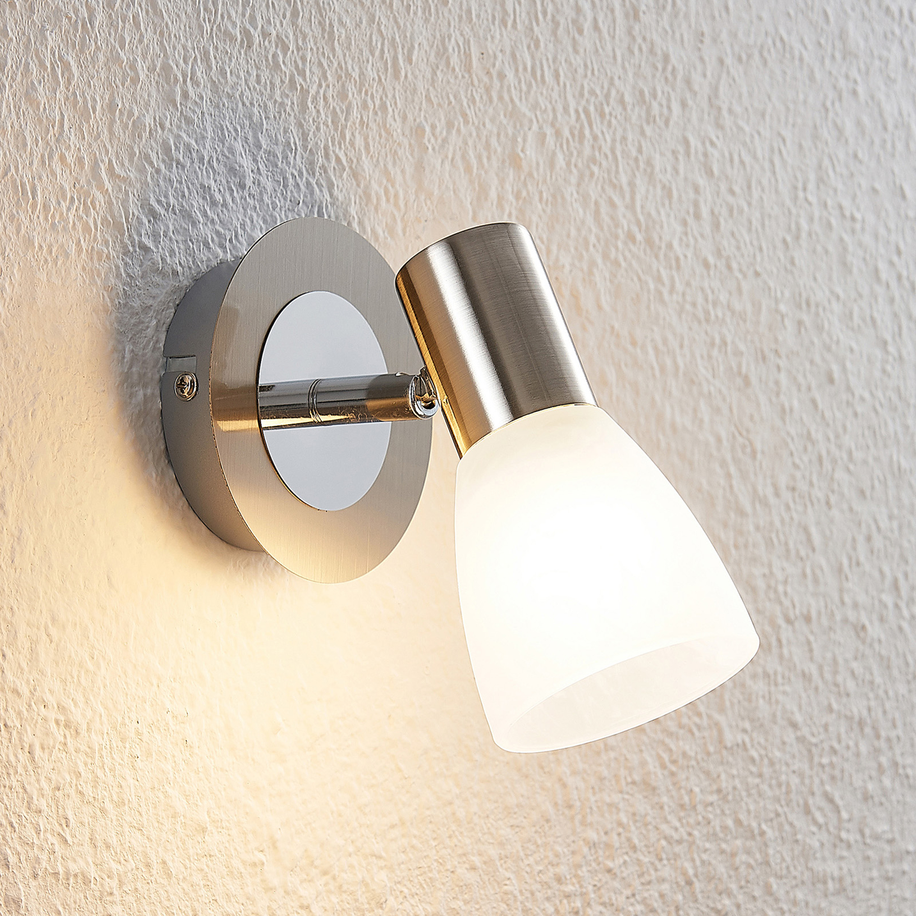 ELC Kamiran -LED-spotti, lasivarjostin, 1-lamp.