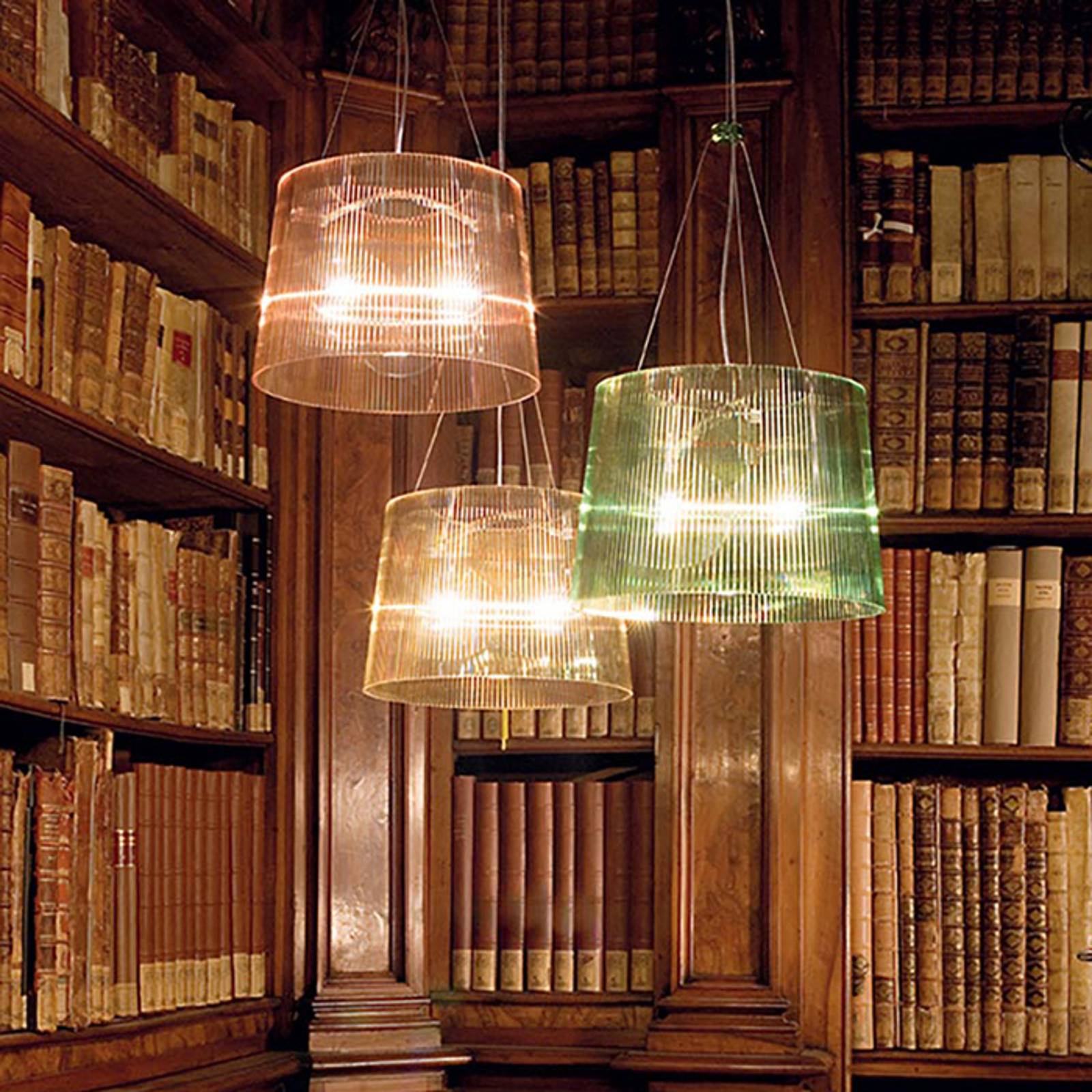 Kartell Gé -LED-riippuvalaisin keltainen