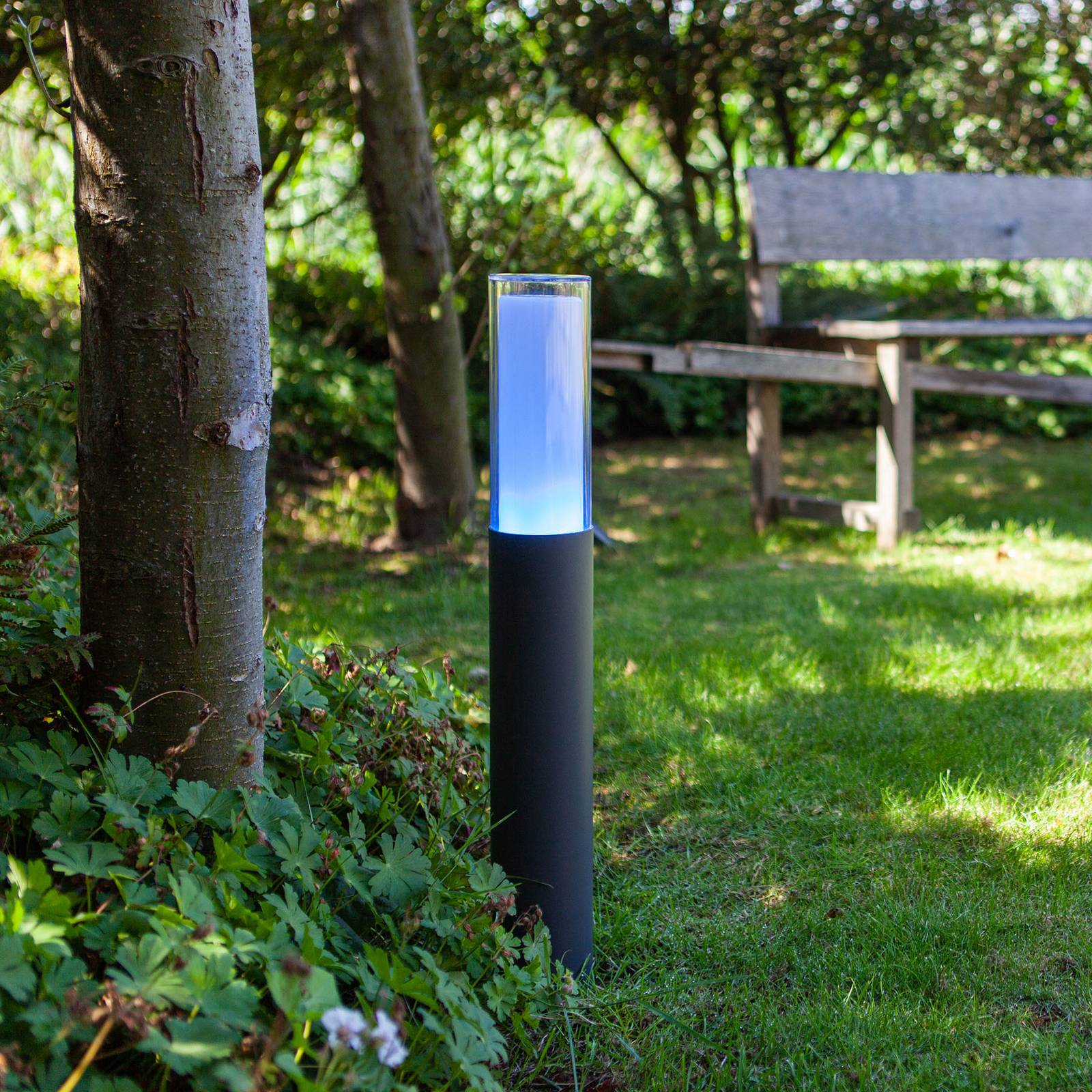 LED-pollarivalaisin Dropa, RGBW, älykäs ohjaus