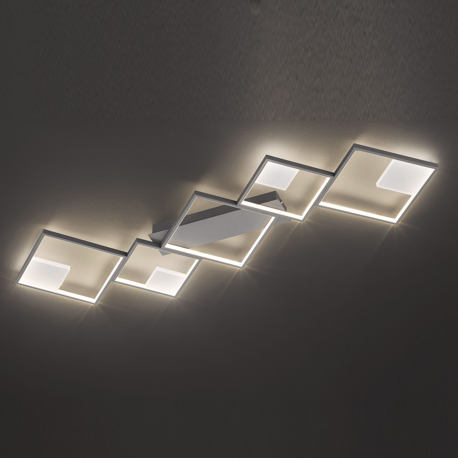 LED-kattovalaisin Jade, himmennys seinäkytkimellä