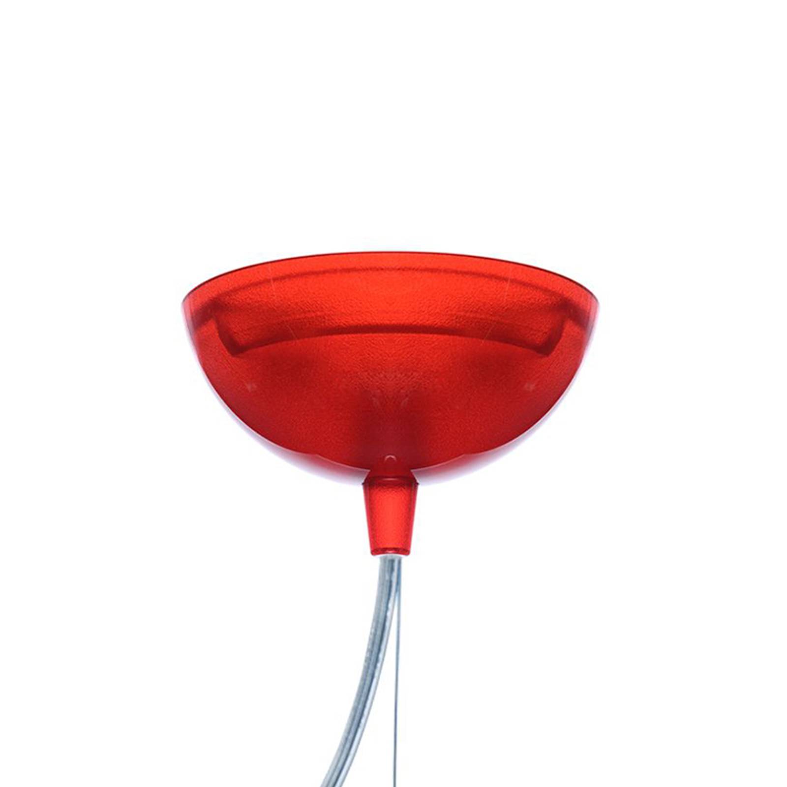 Kartell Small FL/Y -LED-riippuvalaisin punainen