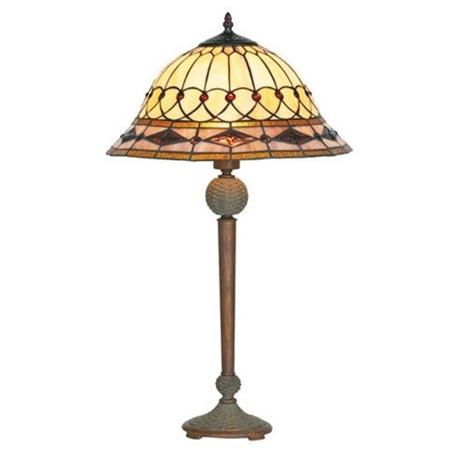 Tiffany-tyylinen Kassandra-pöytävalaisin