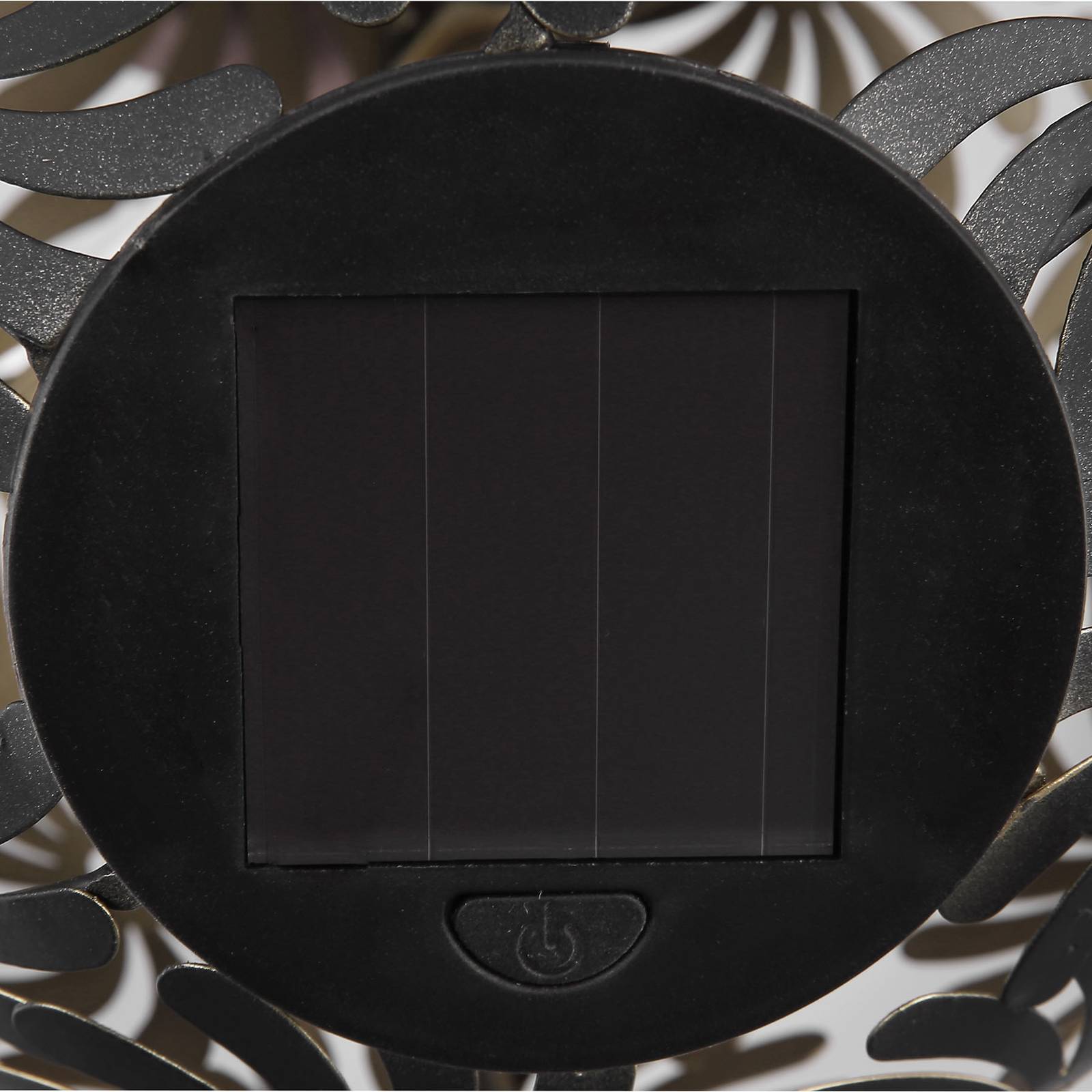 Aurinkokäyttöinen LED-lamppu 33632B, musta
