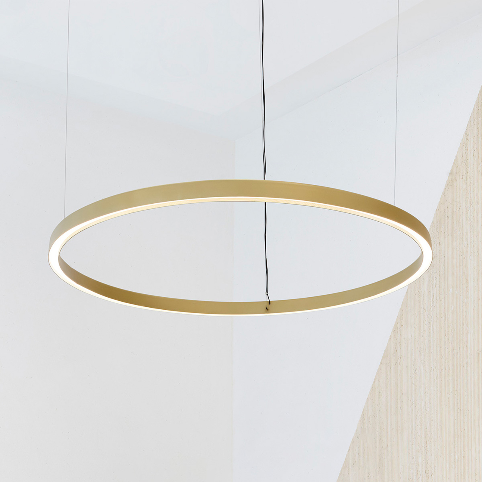 Luceplan Compendium Circle 110 cm, messinki