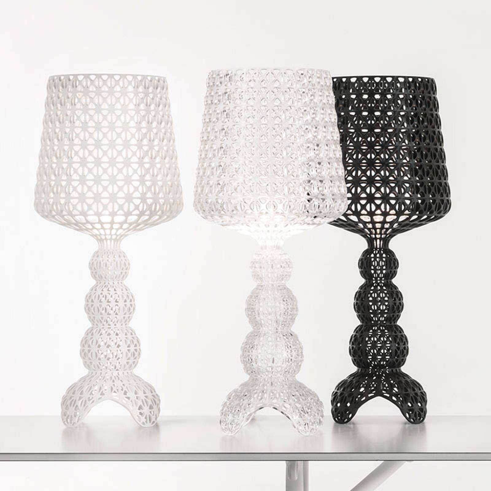 Kartell Mini Kabuki -LED-pöytälamppu, valkoinen