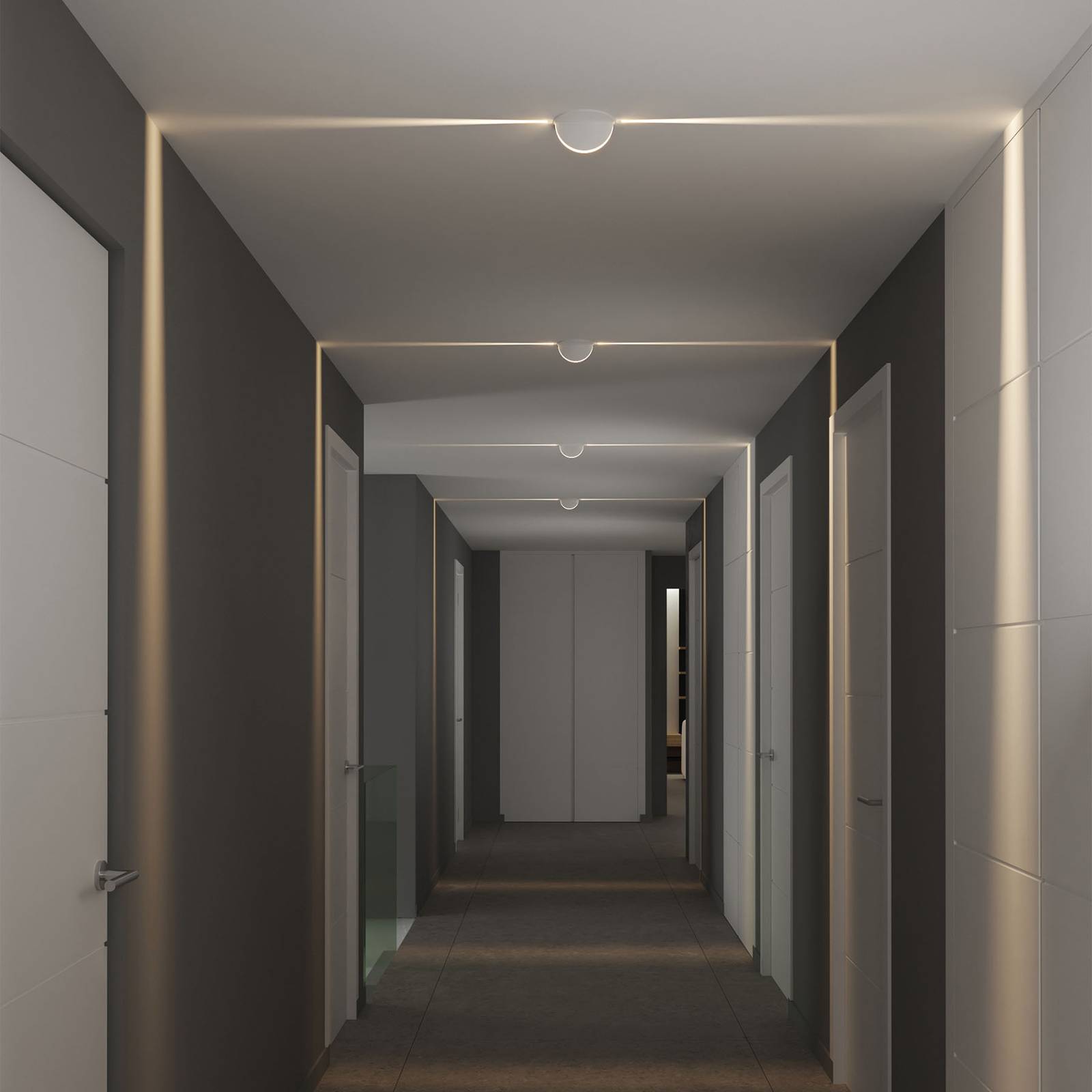 LED-kattouppovalaisin Spectra Recessed, IP54