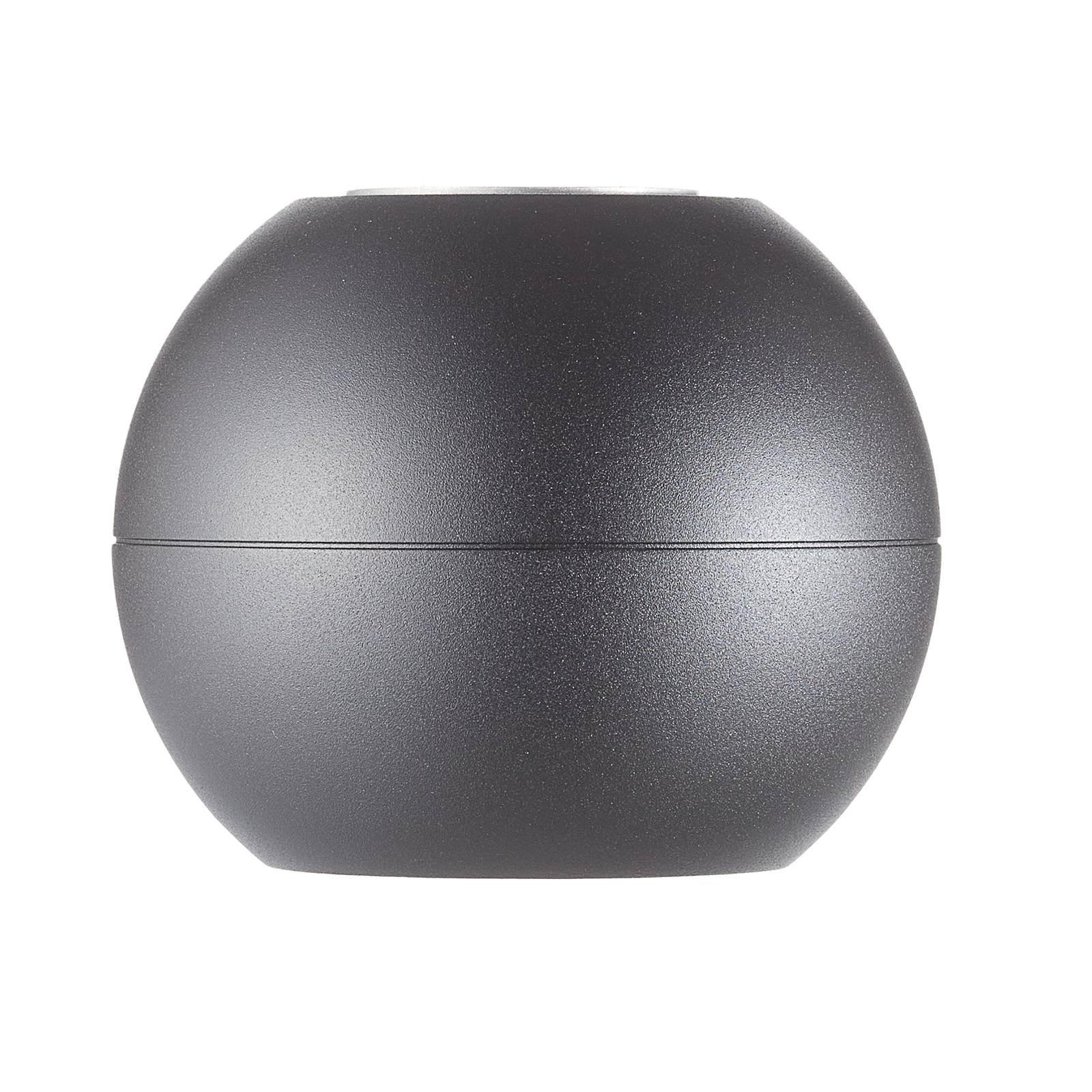 BEGA Studio Line spotti musta/alumiini Ø 19