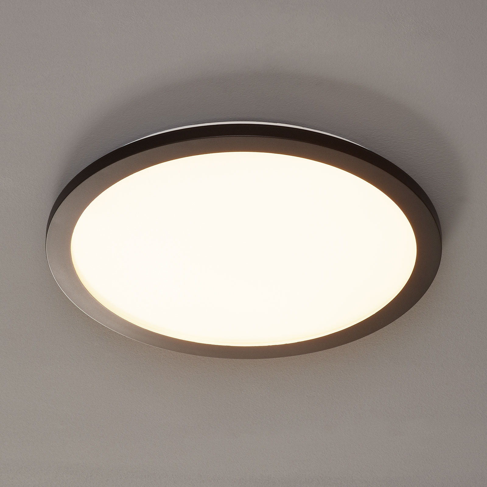 LED-kattolamppu Camillus, pyöreä, Ø 40 cm