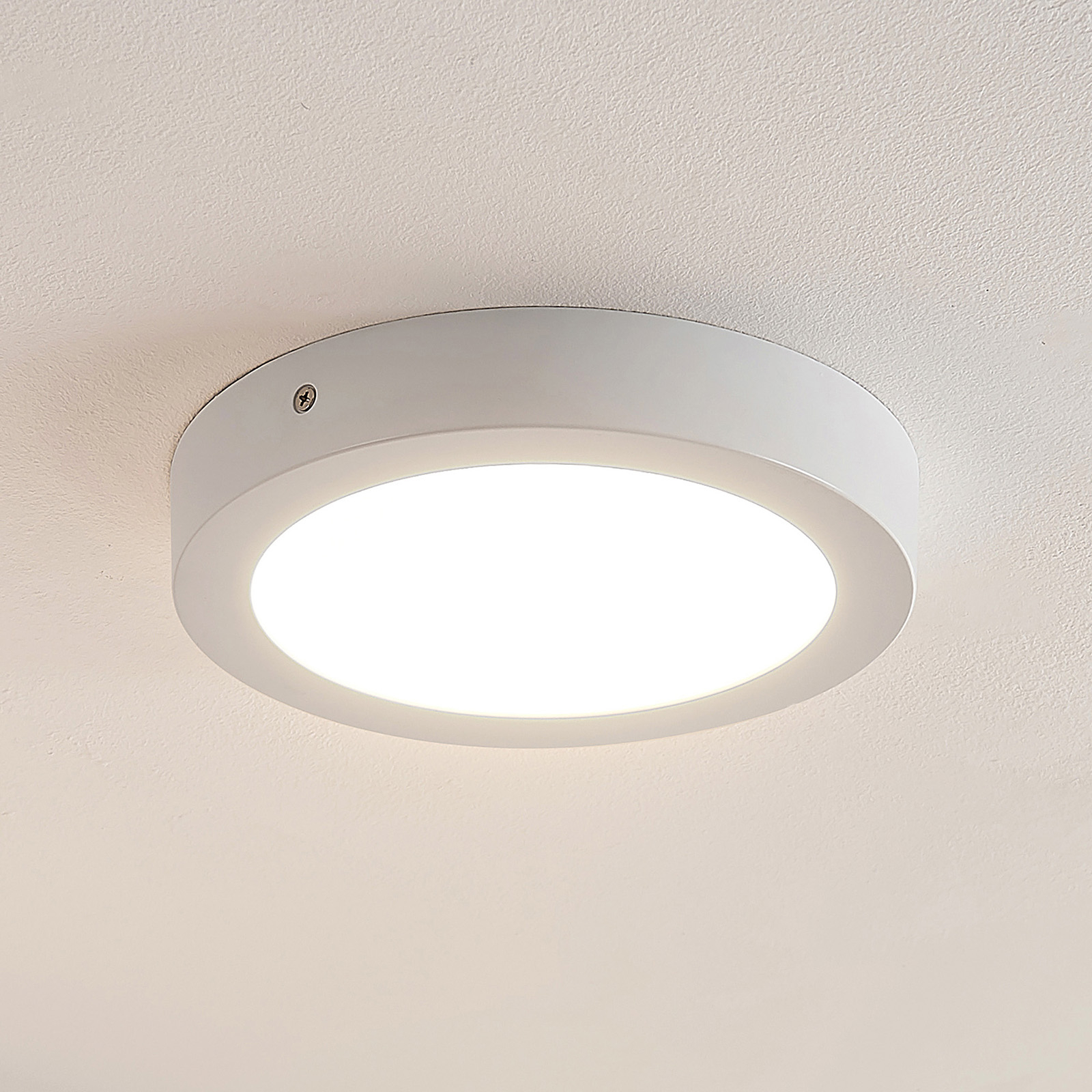 ELC Merina LED-kattovalaisin, valkoinen, 21,5 cm