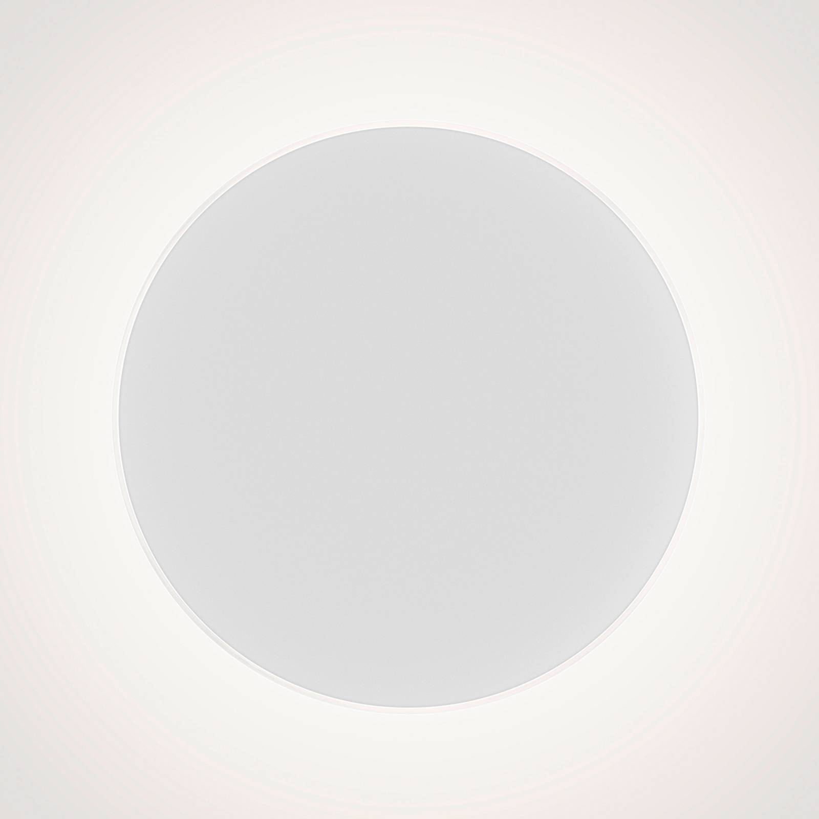 LED-design-seinävalaisin Lid opaalilasilla