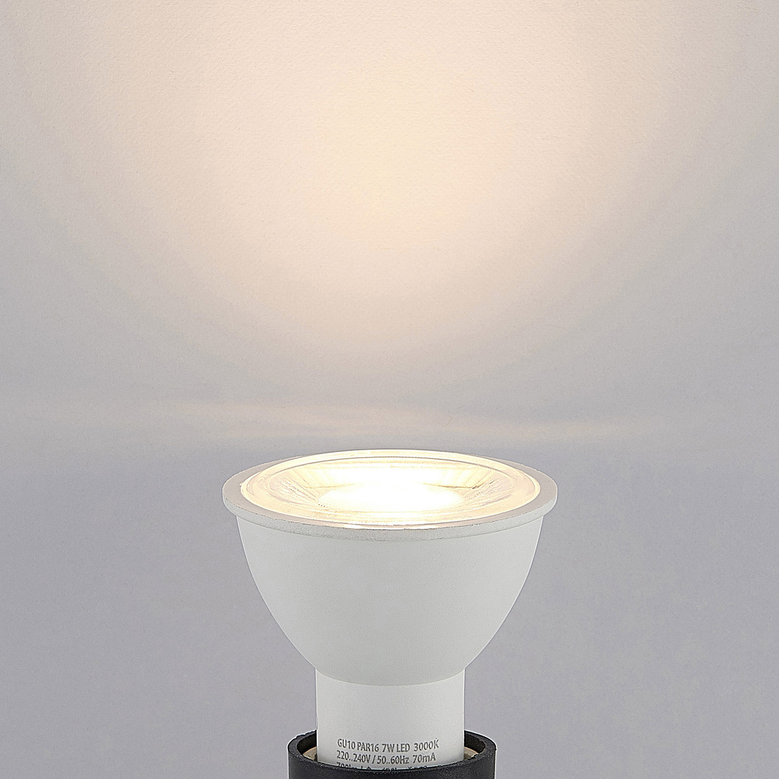 LED-heljastinlamppu GU10 7W 3 000 K, 700 lm, 38°