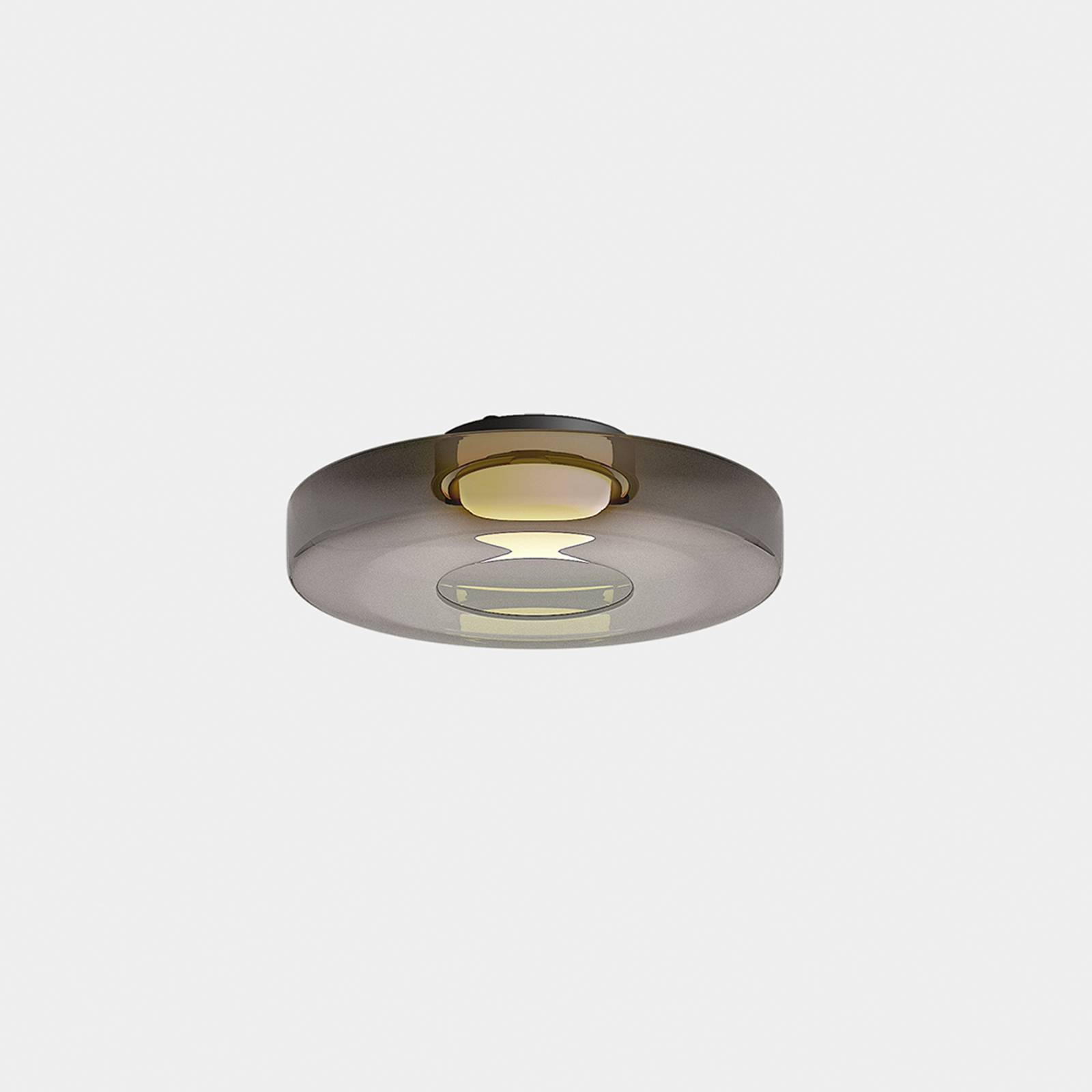 LEDS-C4 Strada -kattovalo Phase K14cm Ø50cm harmaa