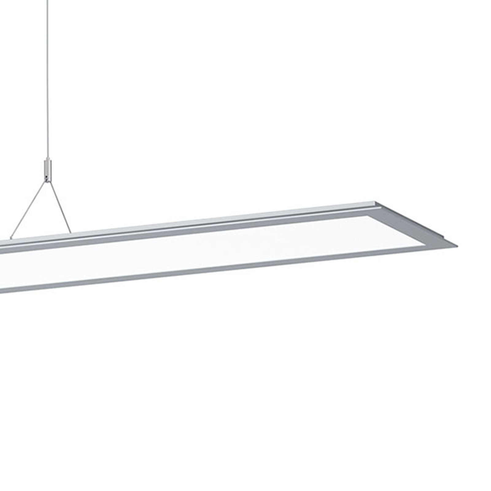 LED-riippuvalaisin SL713PL, 124cm, 9250 lm, harmaa