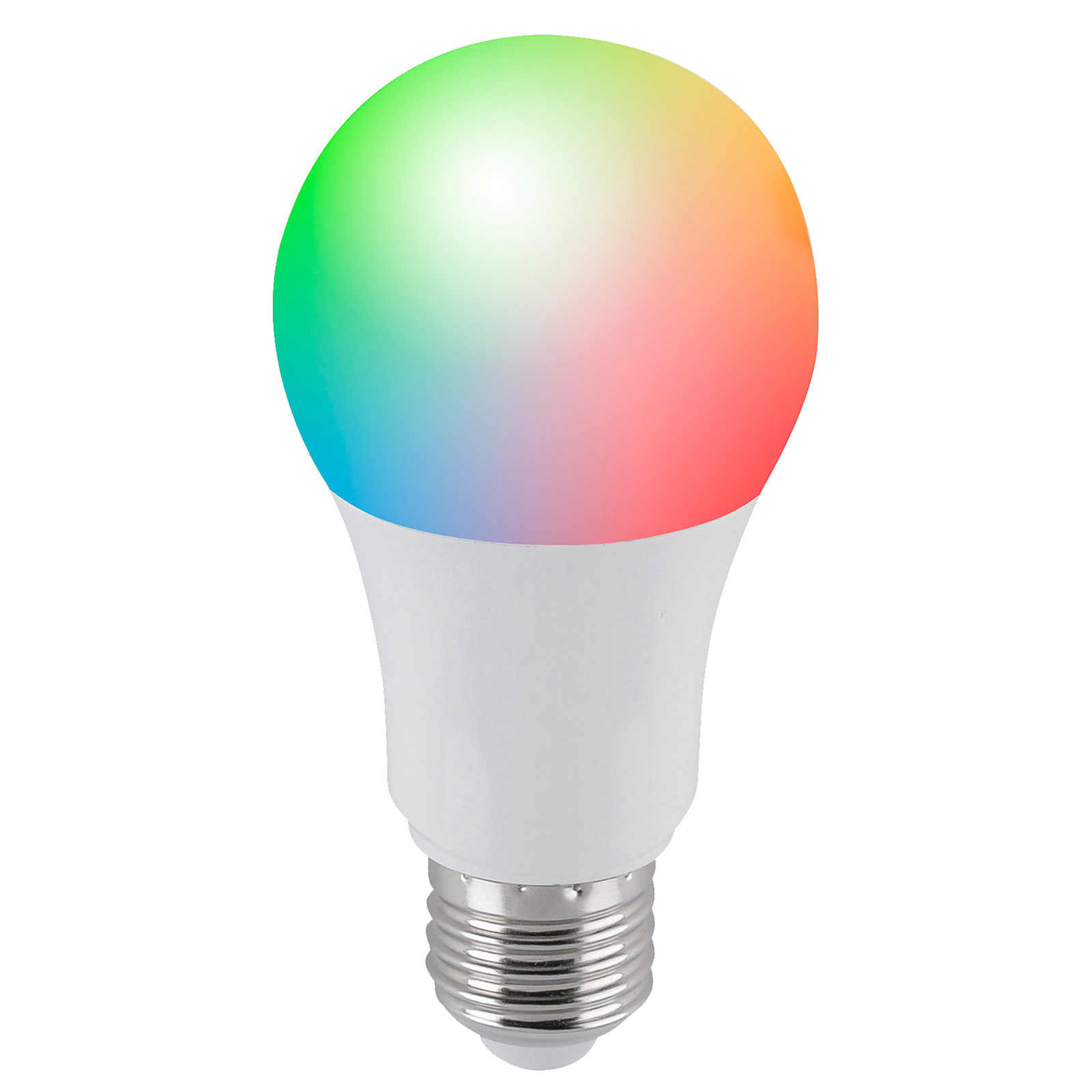 Fiksu Q-LED-lamppu E27 9,5 W, RGBW, jatko-osa