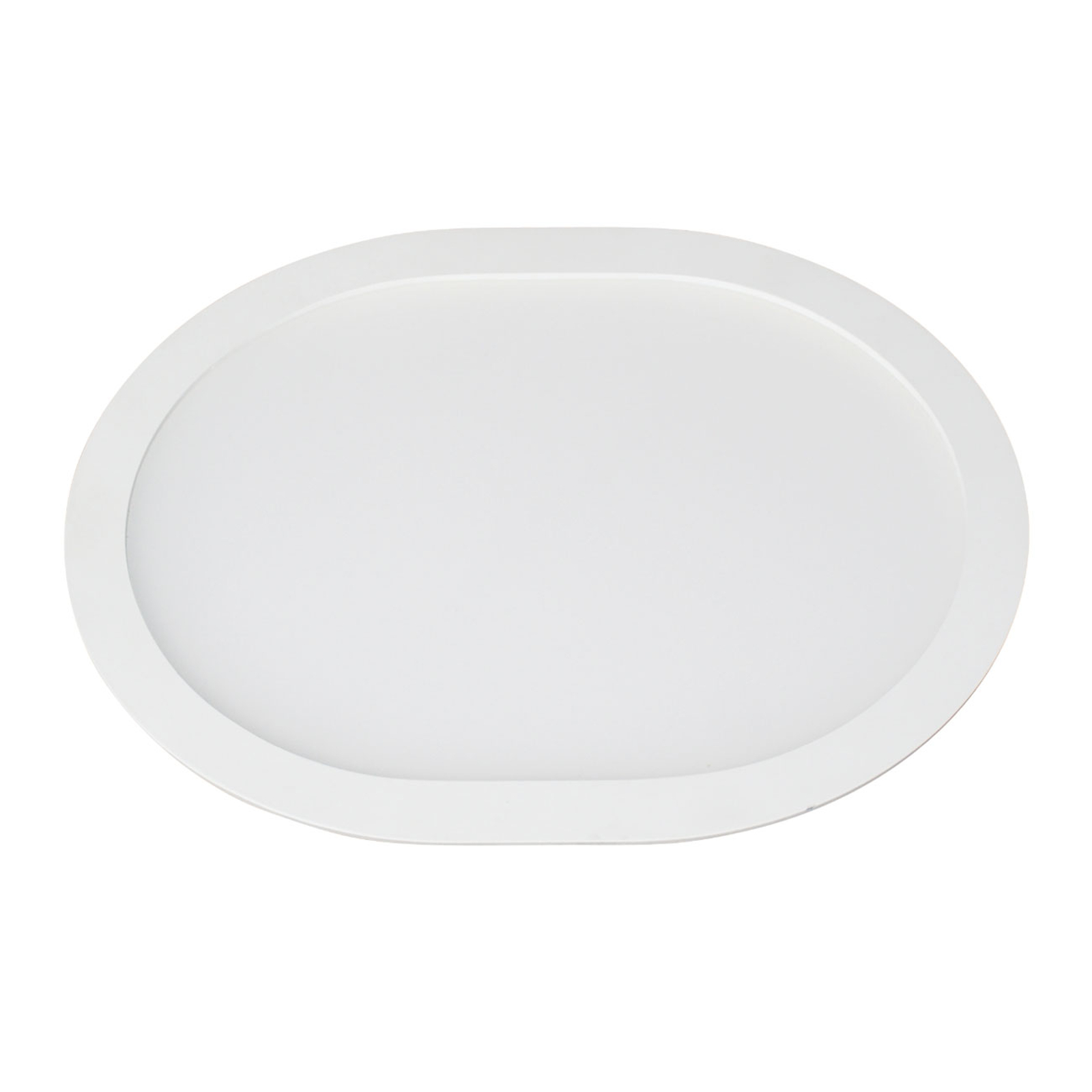 LED-uppopaneeli Ovale, 3 000 K, 26 cm x 21,6 cm