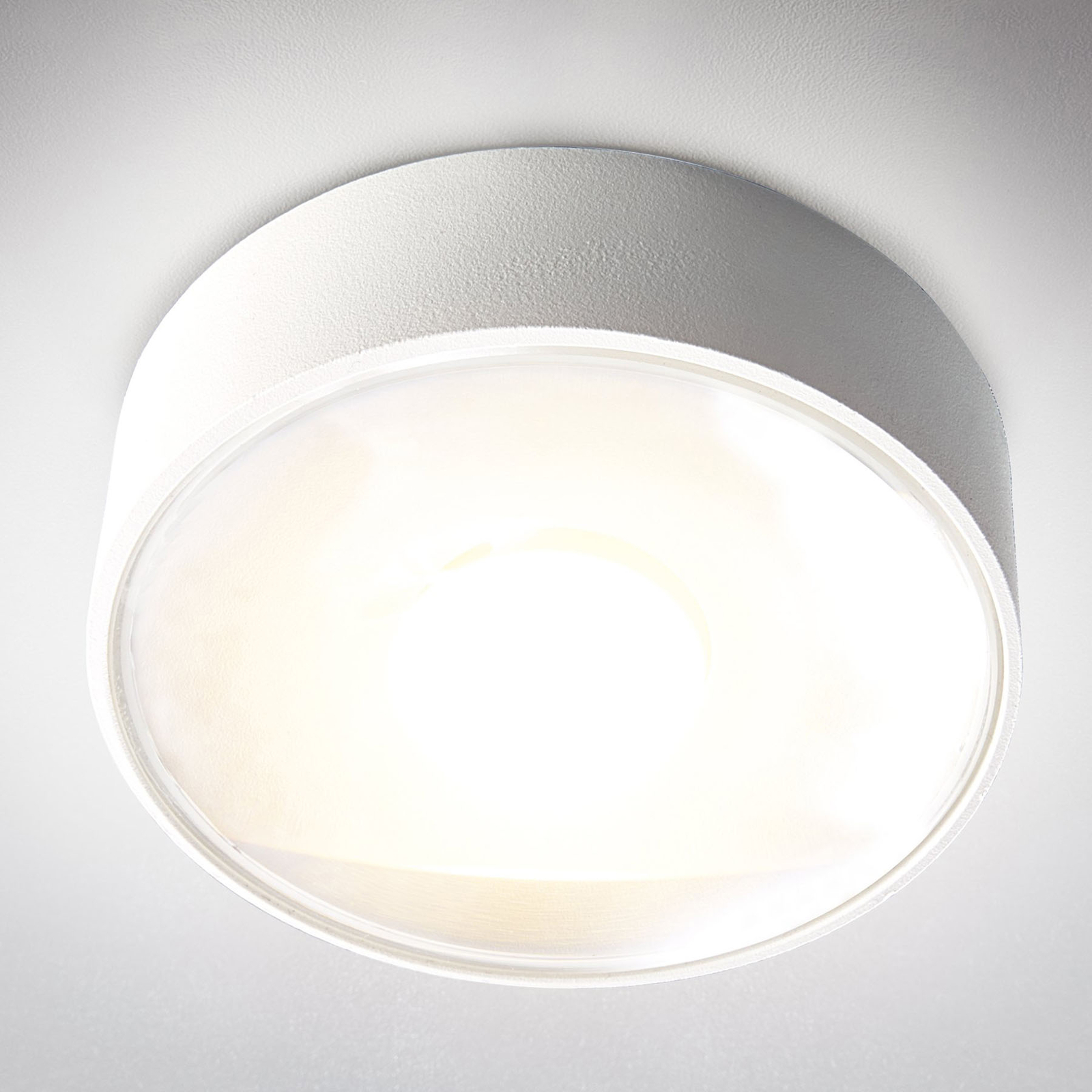 LED-ulkokattovalaisin Girona, valkainen