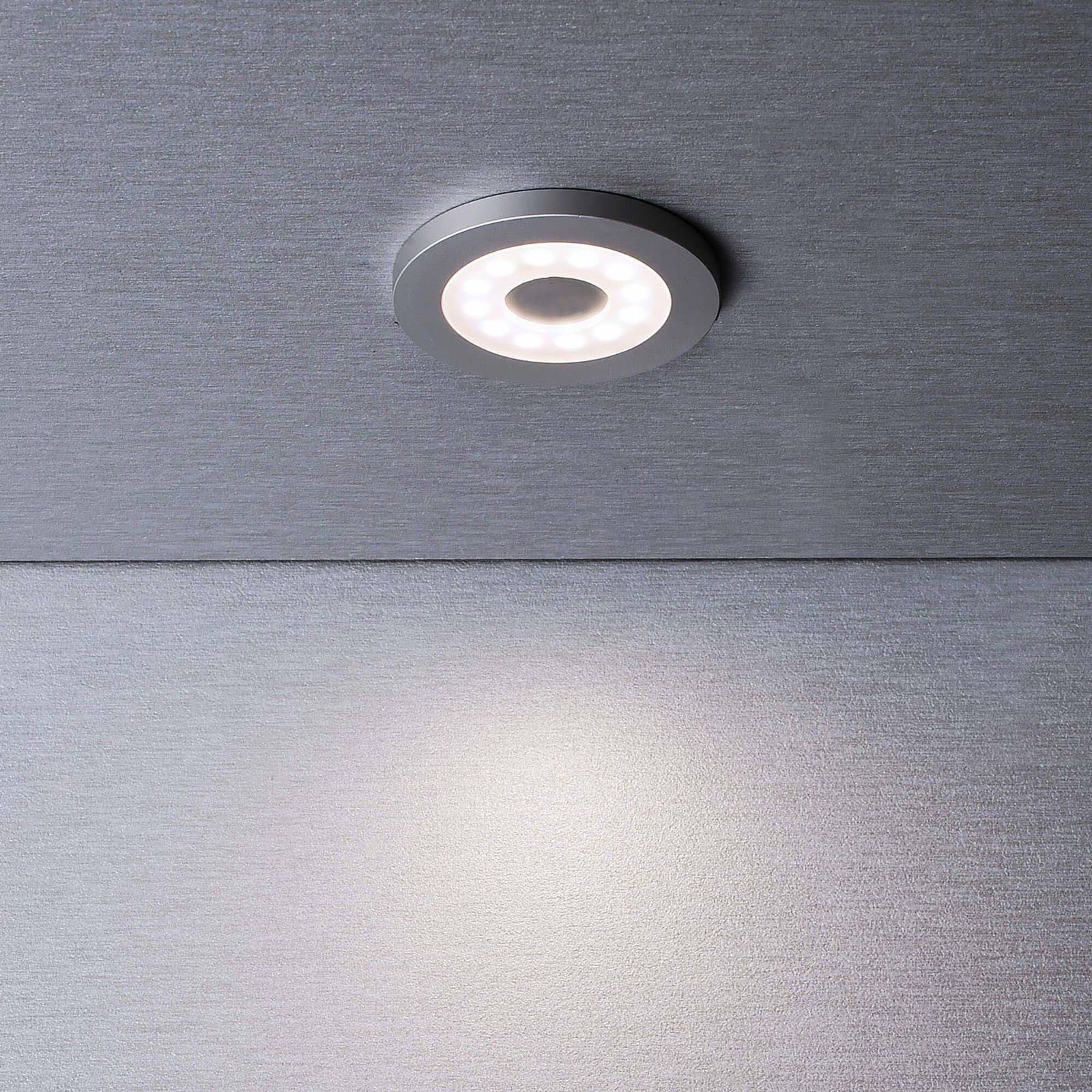 LED-kalustevalaisin Paty, pyöreä, 5 kpl