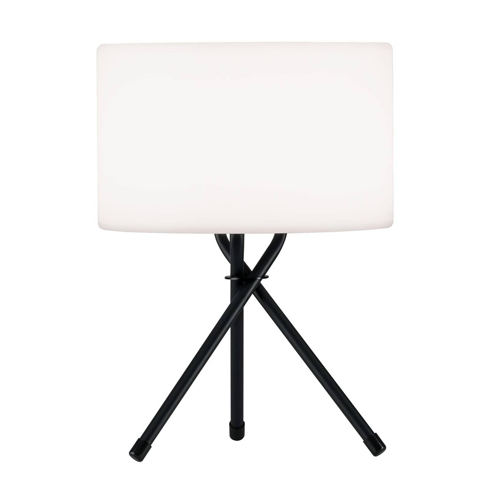 Paulmann Mobile Tripod -pöytälamppu, IP44 akku
