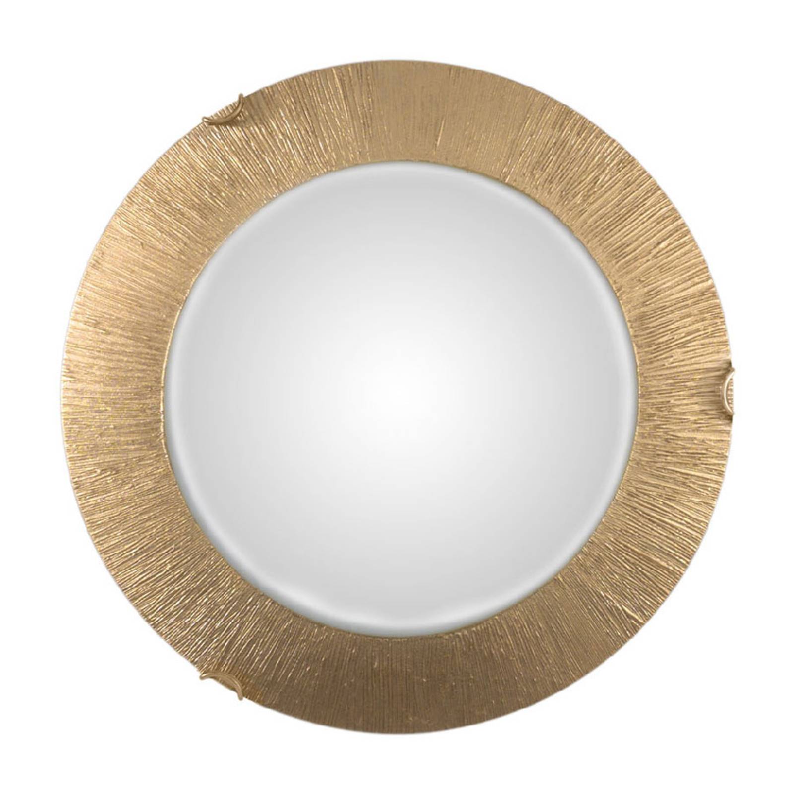 Seinävalaisin Moon Sun, kulta, Ø 40 cm