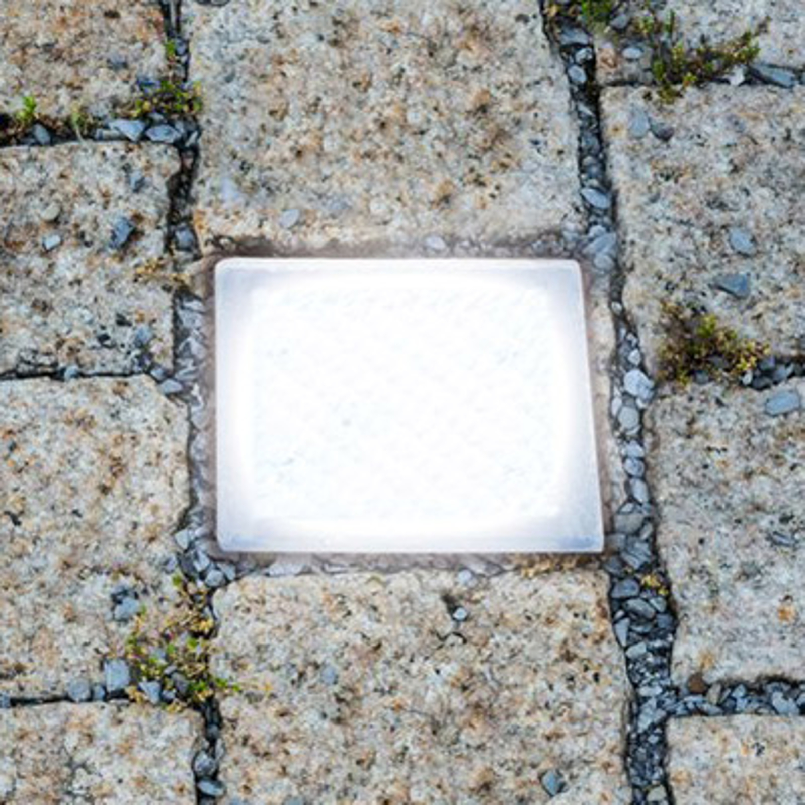 Päällä kävelyn kestävä Mukulakivi 10 -LED-maavalo