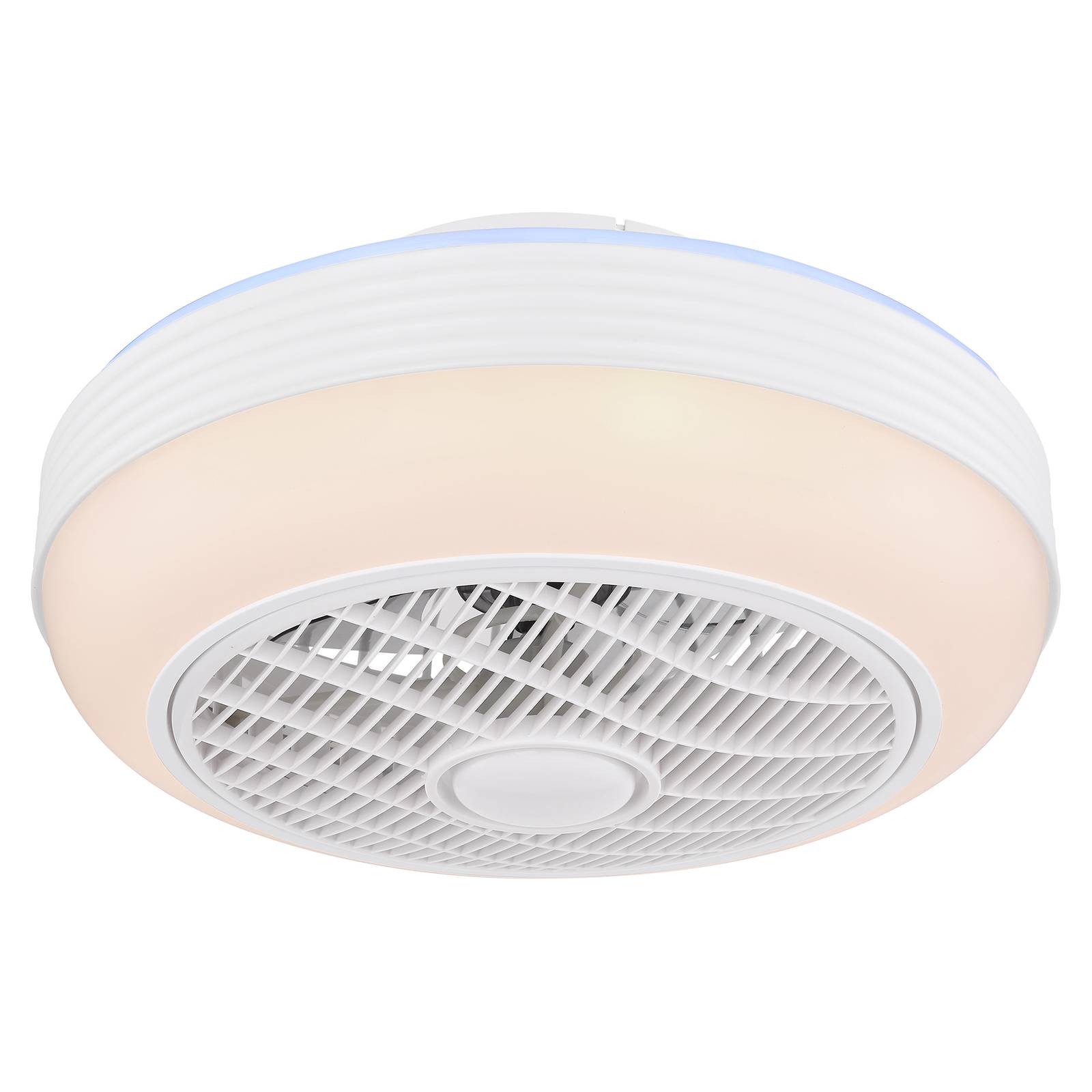 LED-kattotuuletin Romario Ø 46 cm, CCT