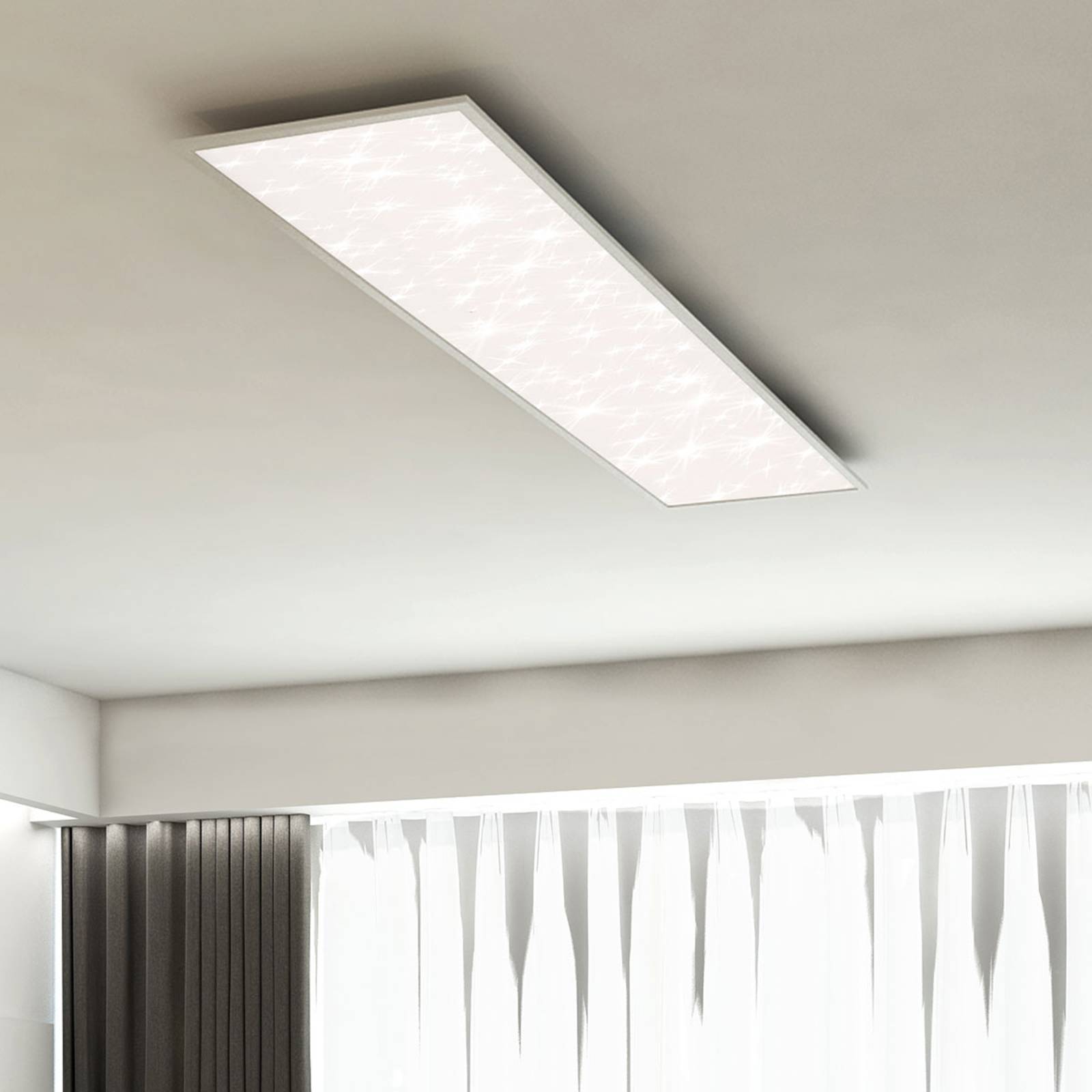 LED-tähtitaivas-paneeli Pallas CCT, 100 x 25 cm
