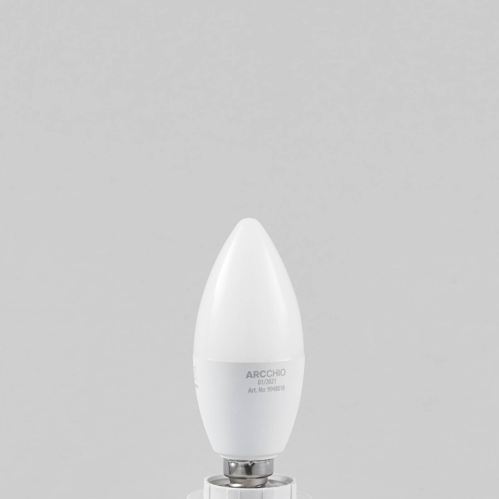 LED-kynttilälamppu E14 C37 7W 3 000 K opaali