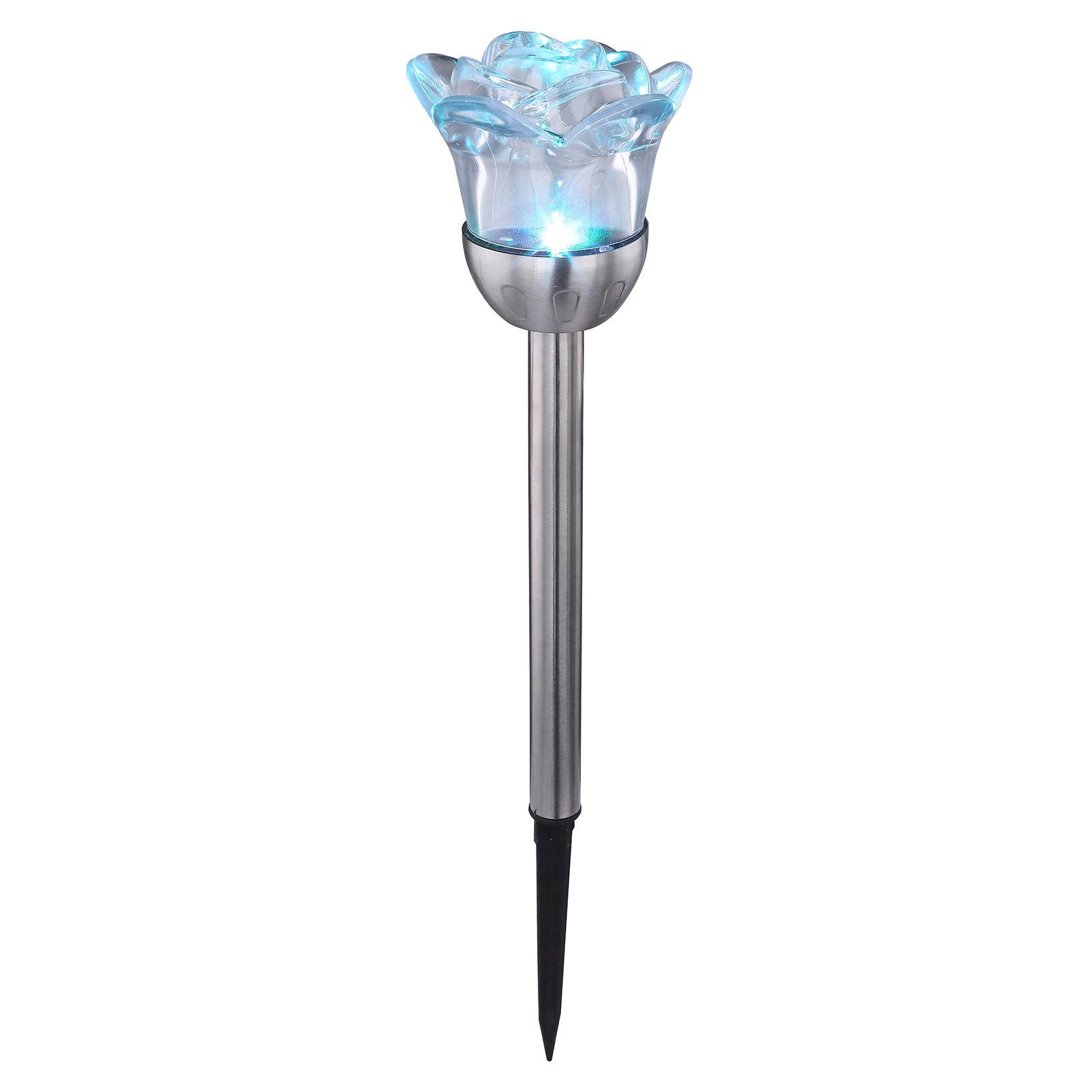 Aurinkokäytt. LED-maapiikkivalo 33973-2 RGB, 2 kpl
