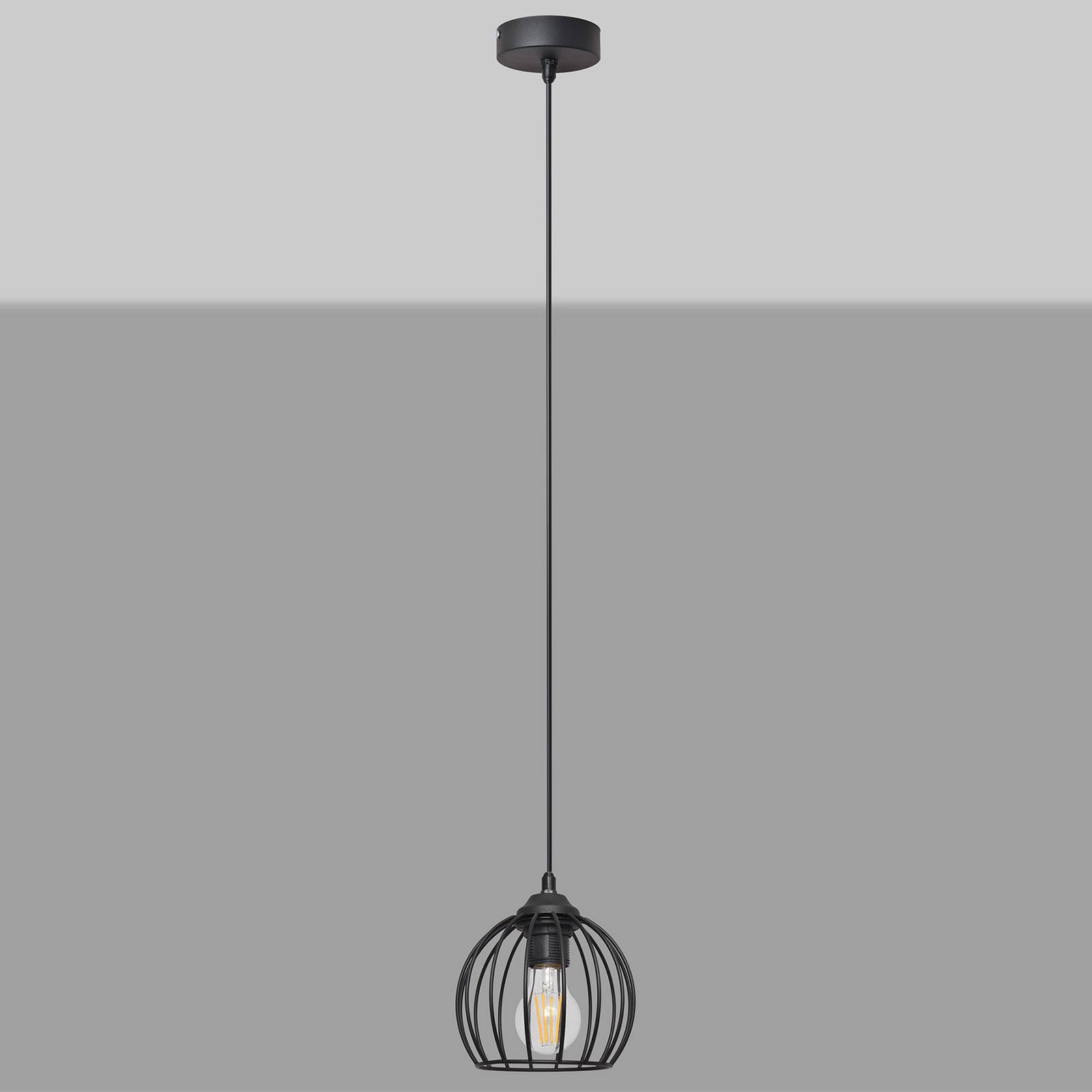 Riippuvalaisin Cumera, häkkivarjostin, Ø 16 cm