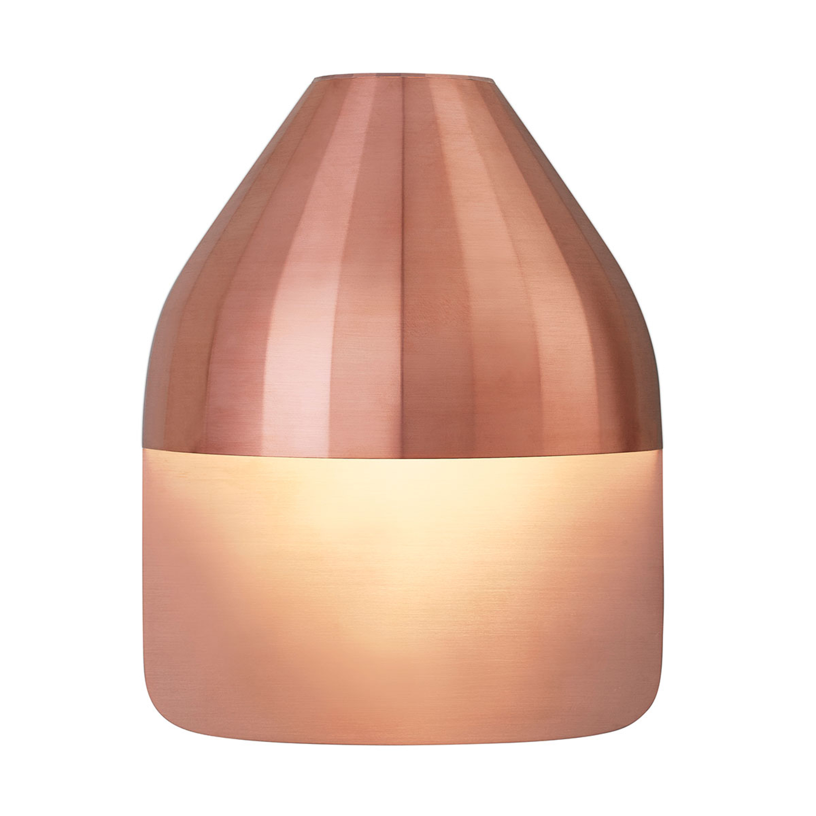 LE KLINT Facet Medium -LED-seinävalaisin, kupari