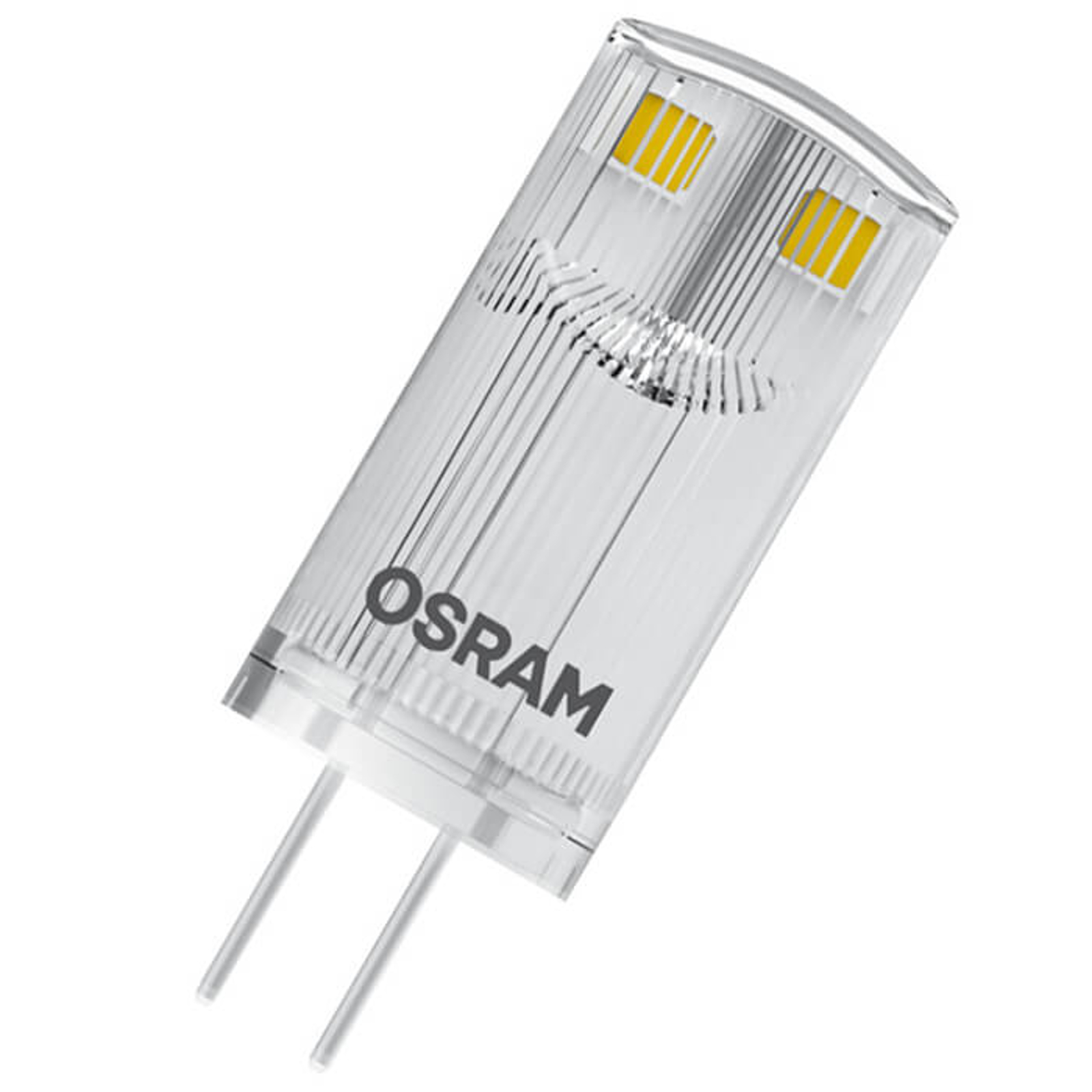 Kaksikantainen LED-lamppu G4 0,9W 827, 2 kpl