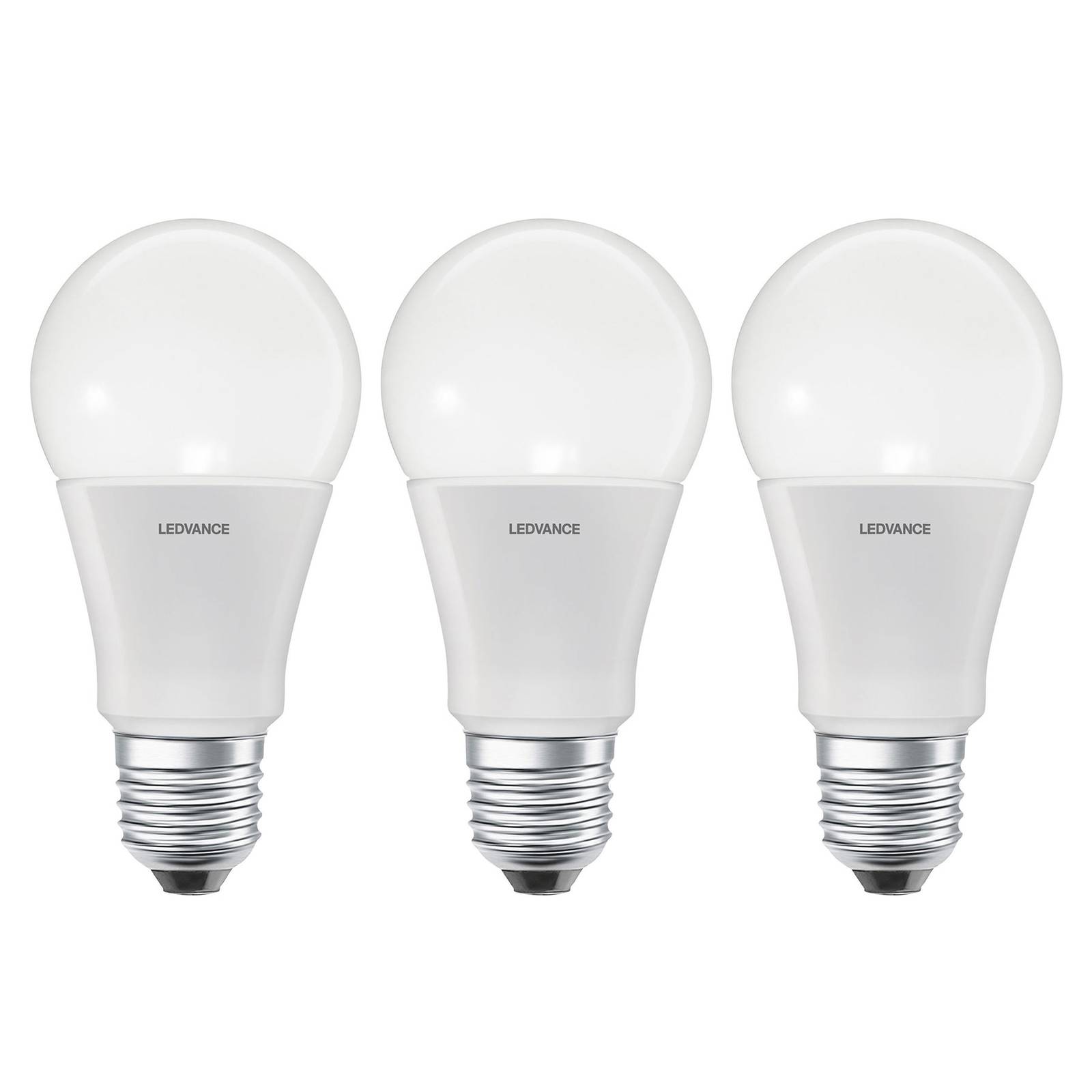 LEDVANCE SMART+ WiFi E27 9,5W Classic 2700 K 3 kpl