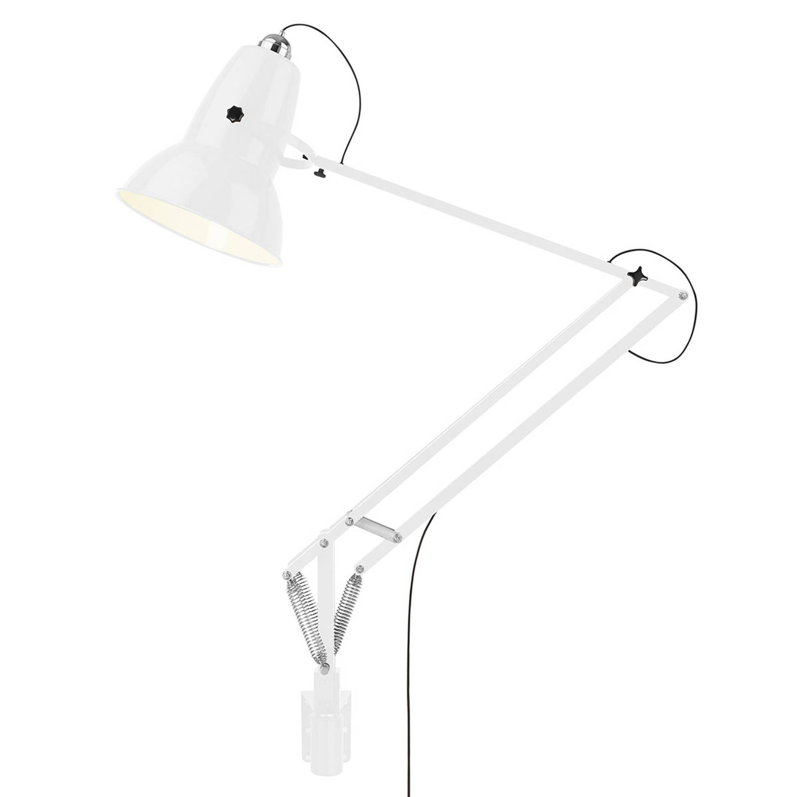 Anglepoise Original 1227 Giant -seinä valkoinen