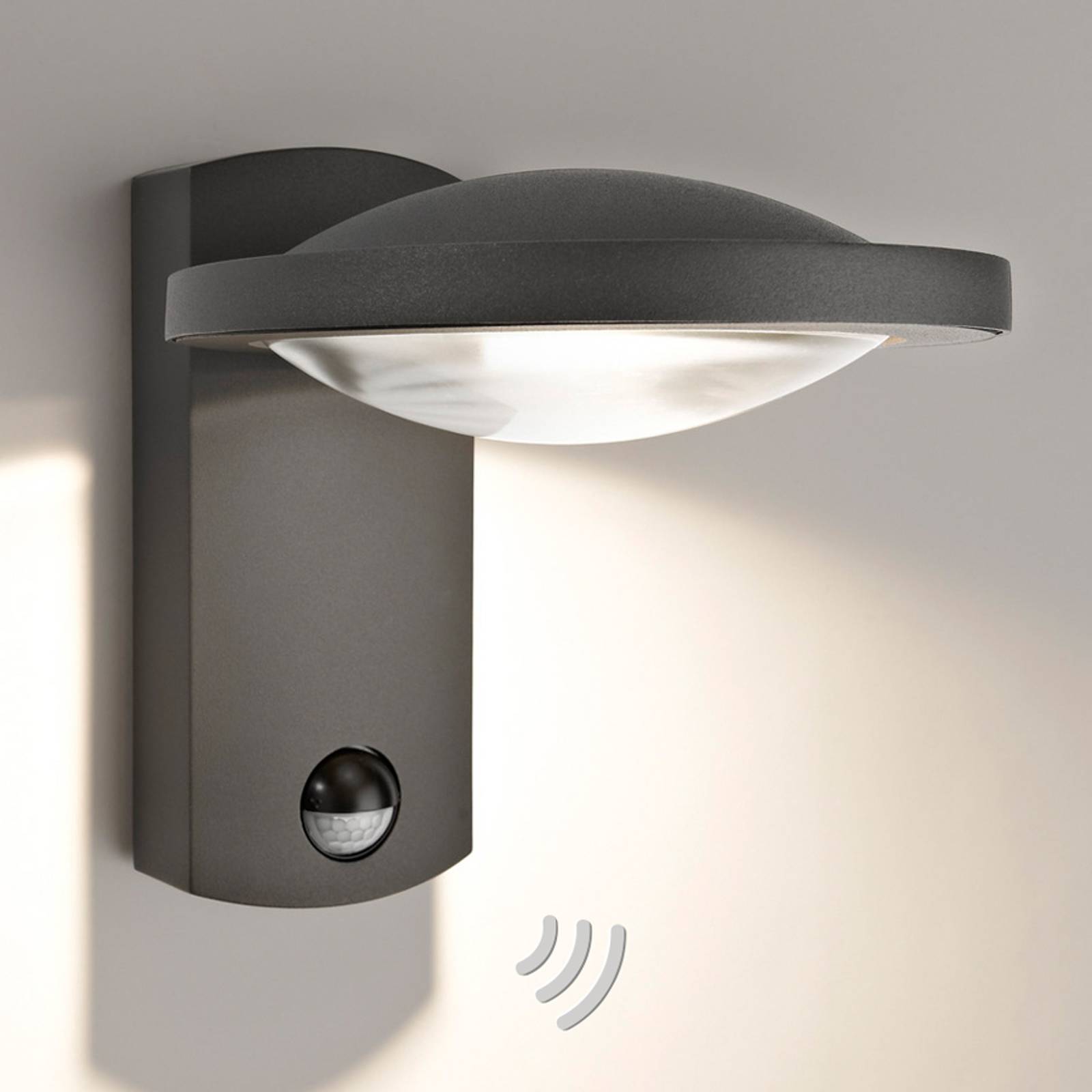 Philips Hugo -LED-ulkoseinälamppu tunnistimella